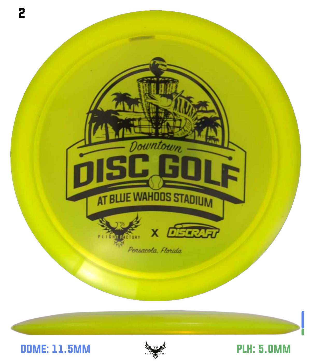 Discraft Z Lite Heat - 2025 Downtown Disc Golf Experience