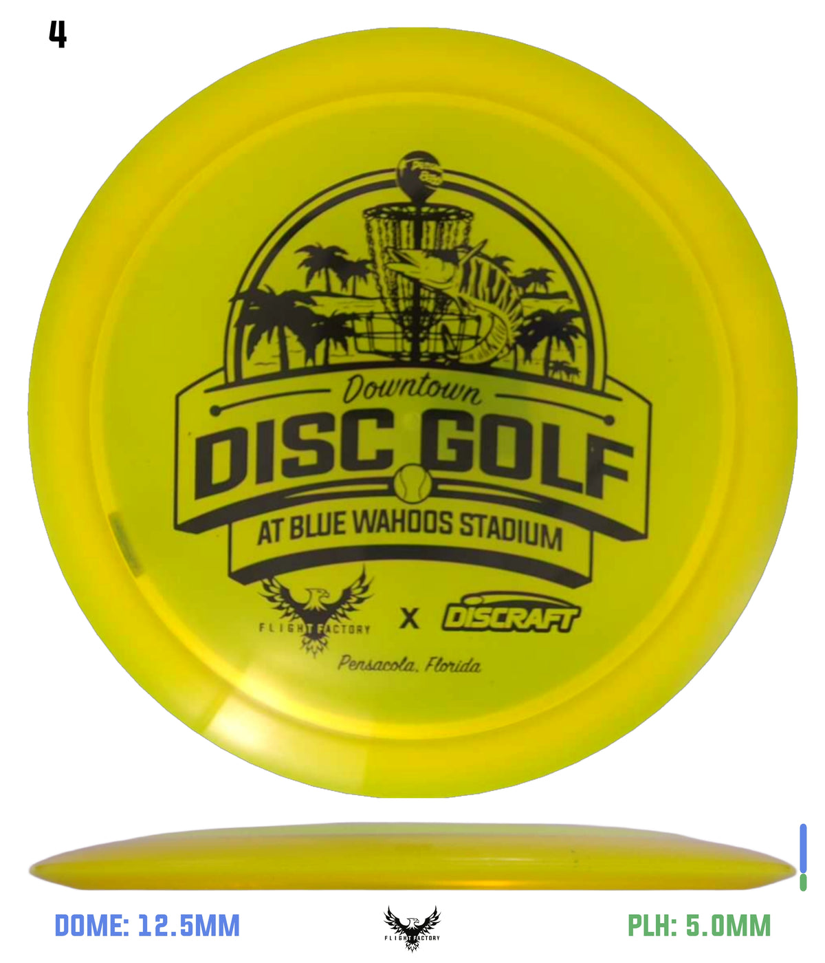 Discraft Z Lite Heat - 2025 Downtown Disc Golf Experience