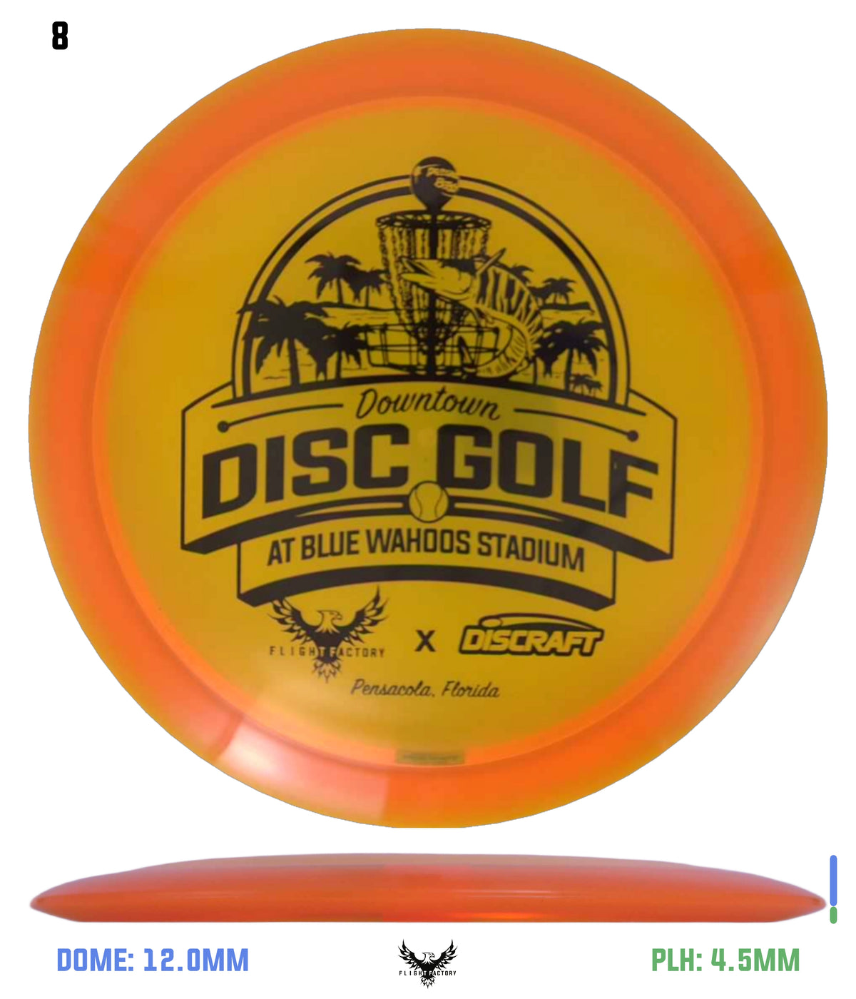 Discraft Z Lite Heat - 2025 Downtown Disc Golf Experience