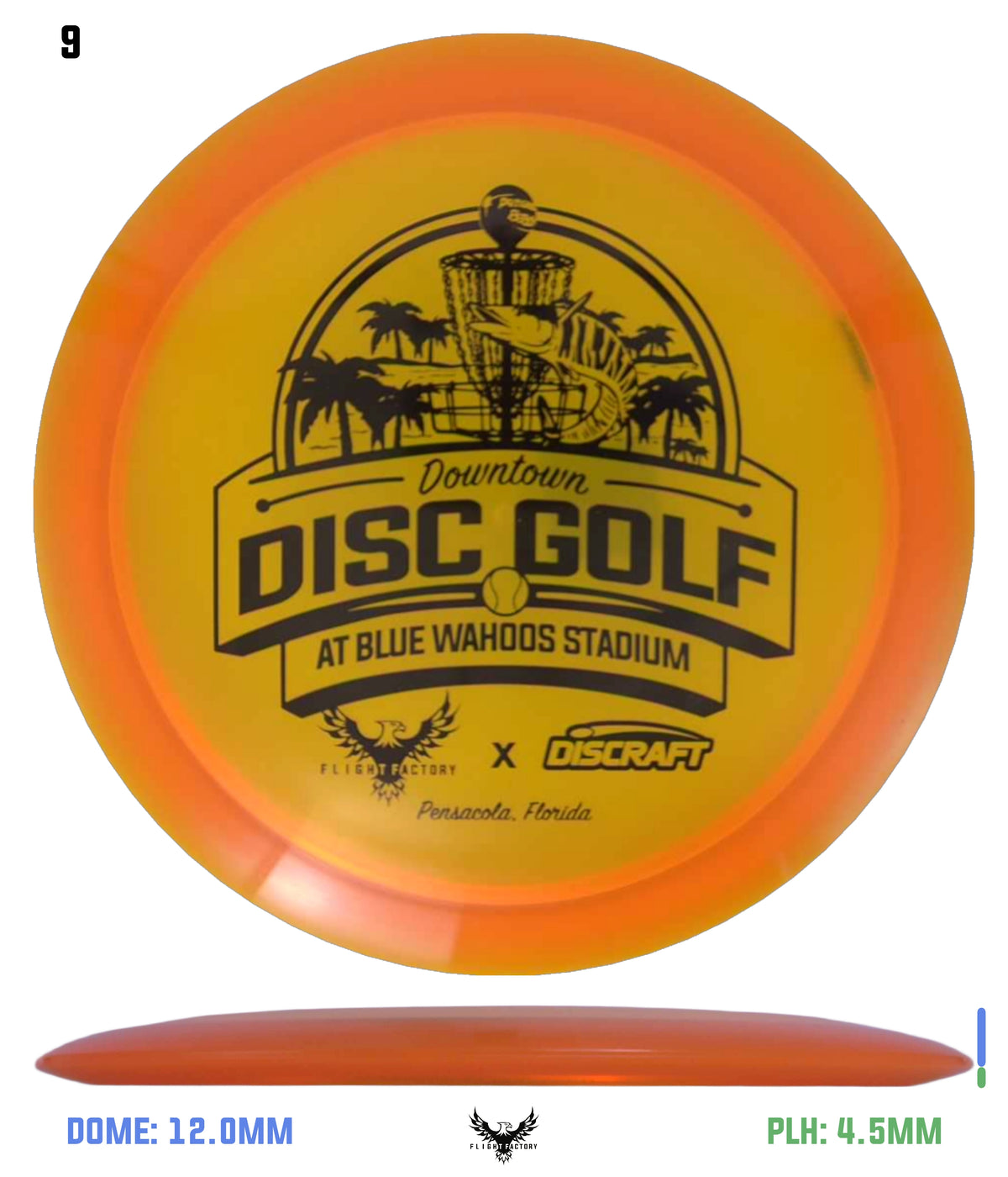 Discraft Z Lite Heat - 2025 Downtown Disc Golf Experience