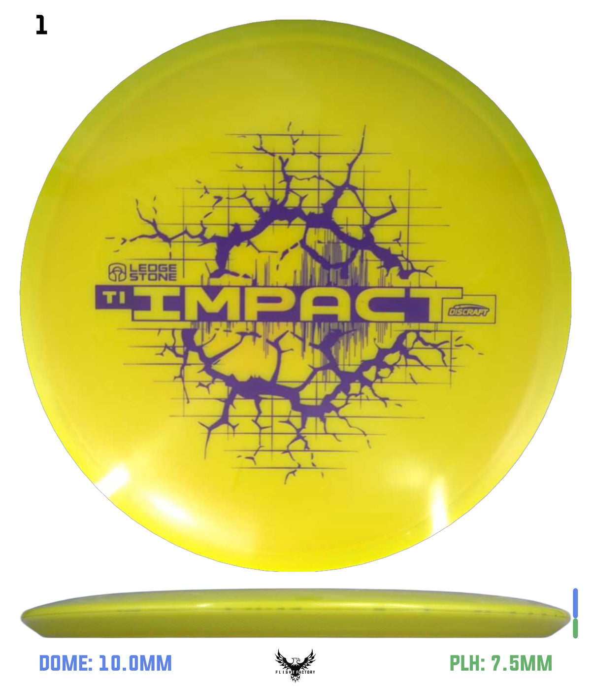 Discraft TI Colorshift Impact - Ledgestone 2026 Wave 3