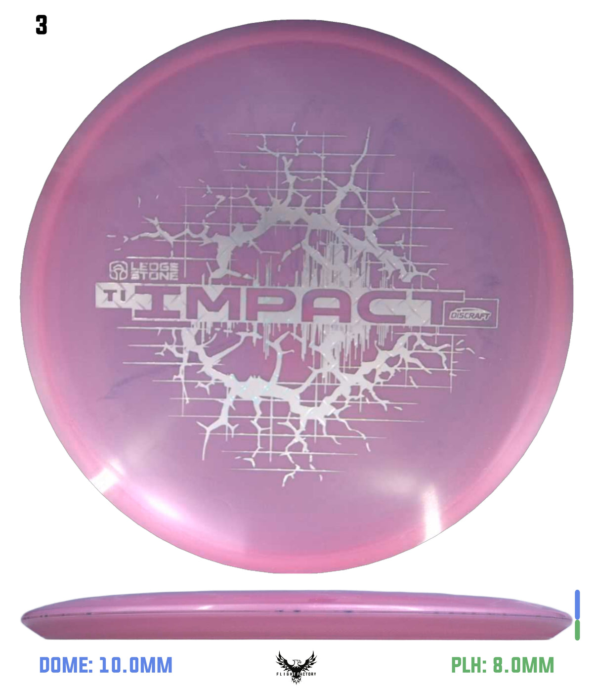 Discraft TI Colorshift Impact - Ledgestone 2026 Wave 3