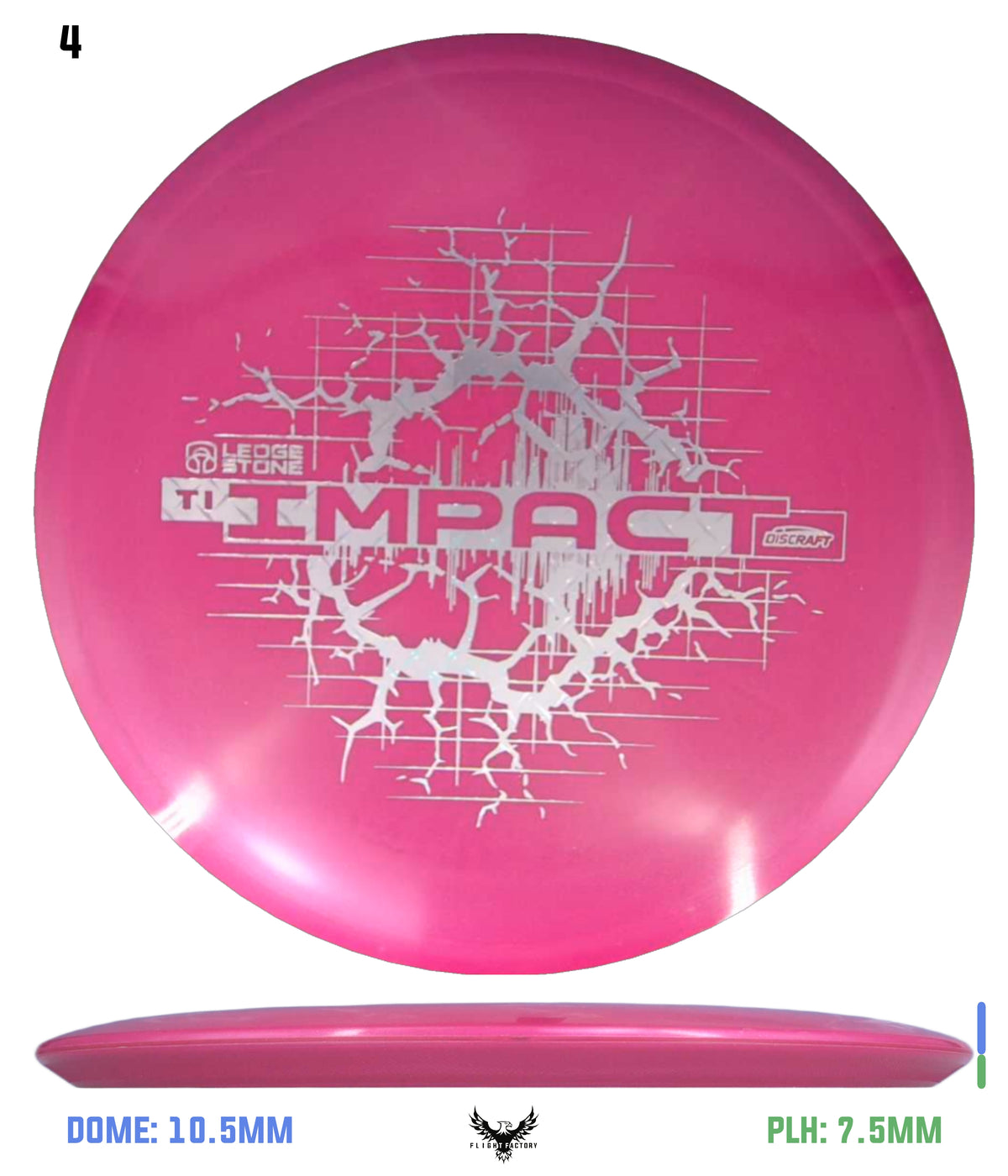Discraft TI Colorshift Impact - Ledgestone 2026 Wave 3