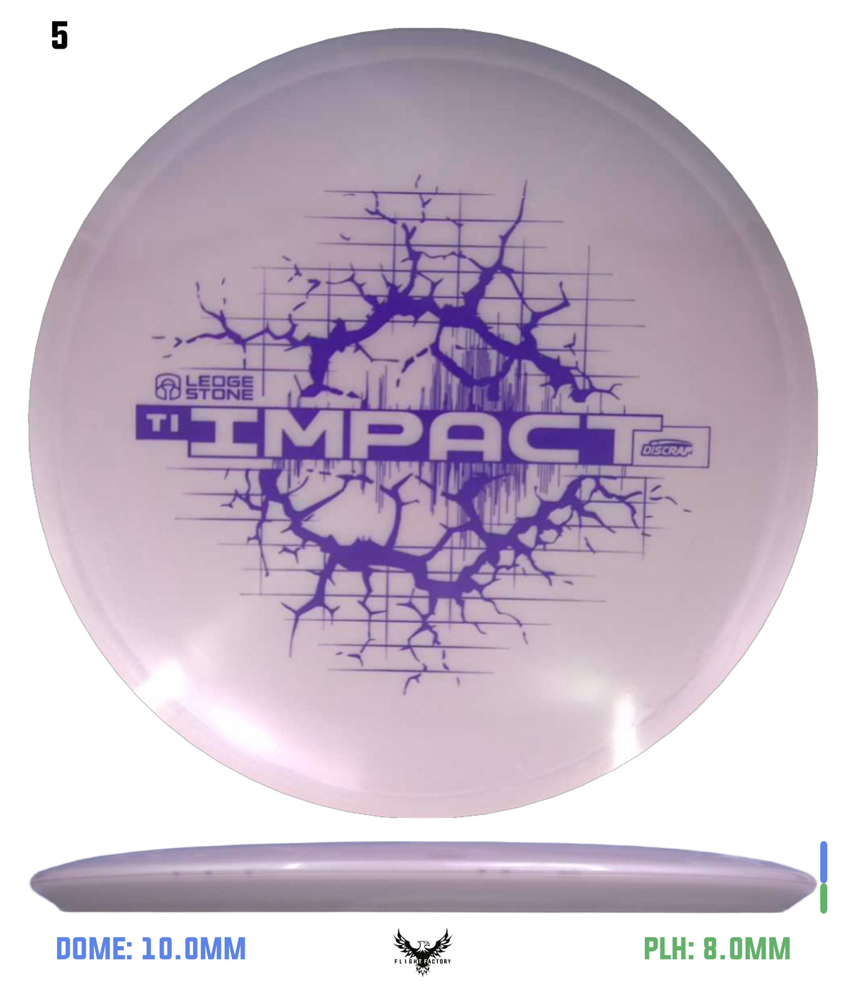 Discraft TI Colorshift Impact - Ledgestone 2026 Wave 3