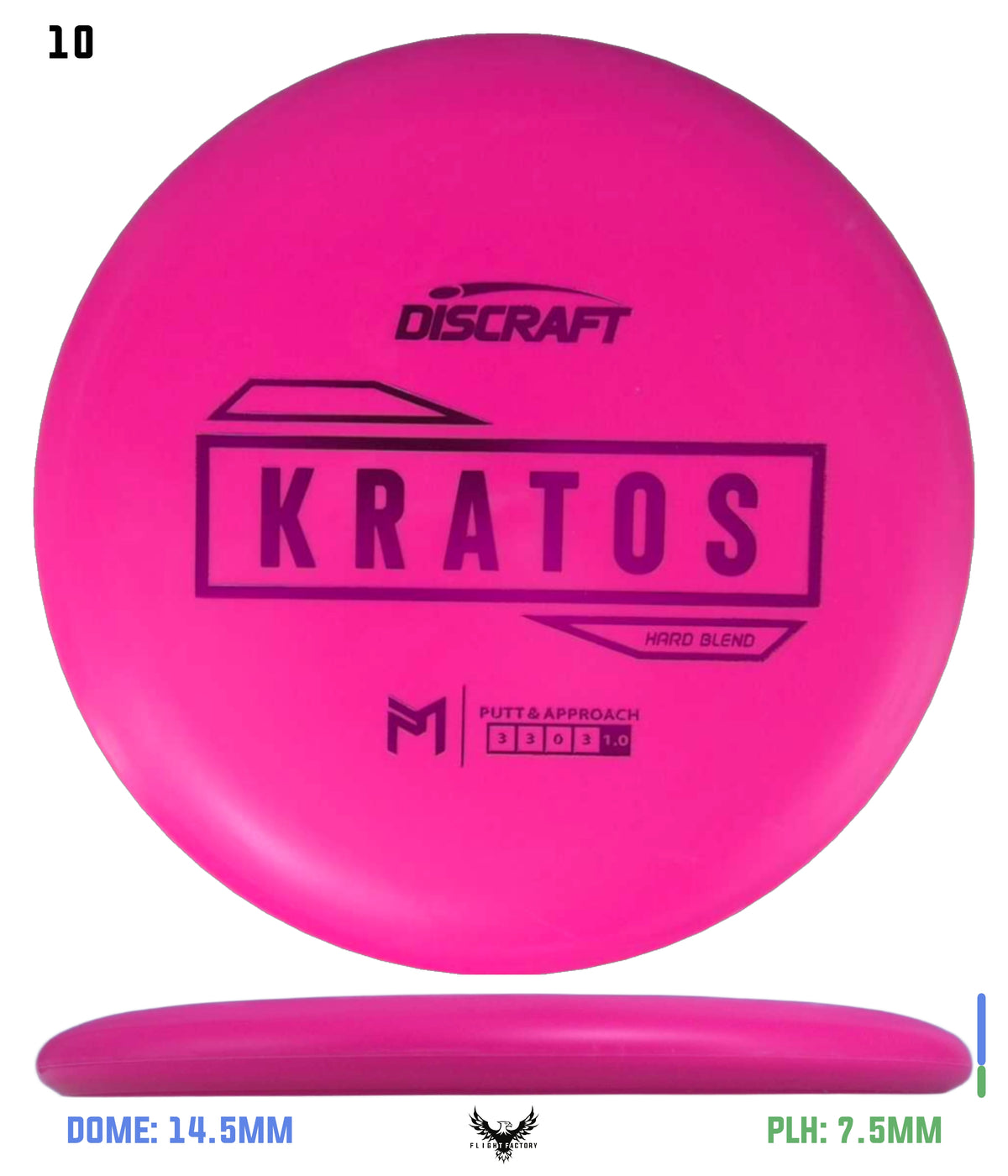 Discraft Paul McBeth Putter Line Kratos - Hard Blend