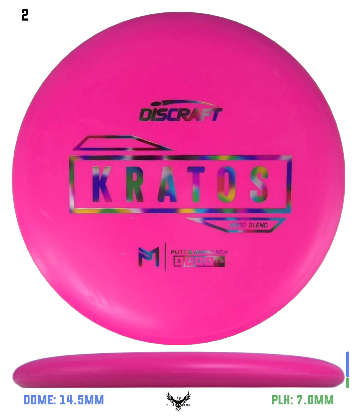 Discraft Paul McBeth Putter Line Kratos - Hard Blend