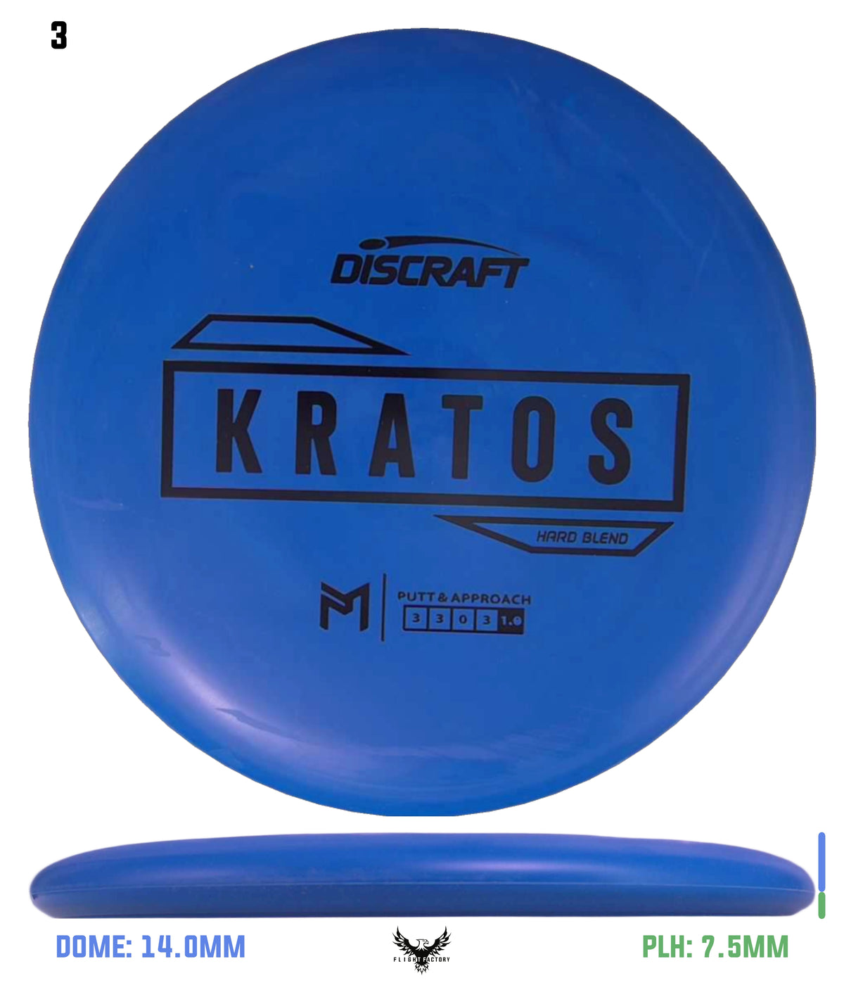 Discraft Paul McBeth Putter Line Kratos - Hard Blend