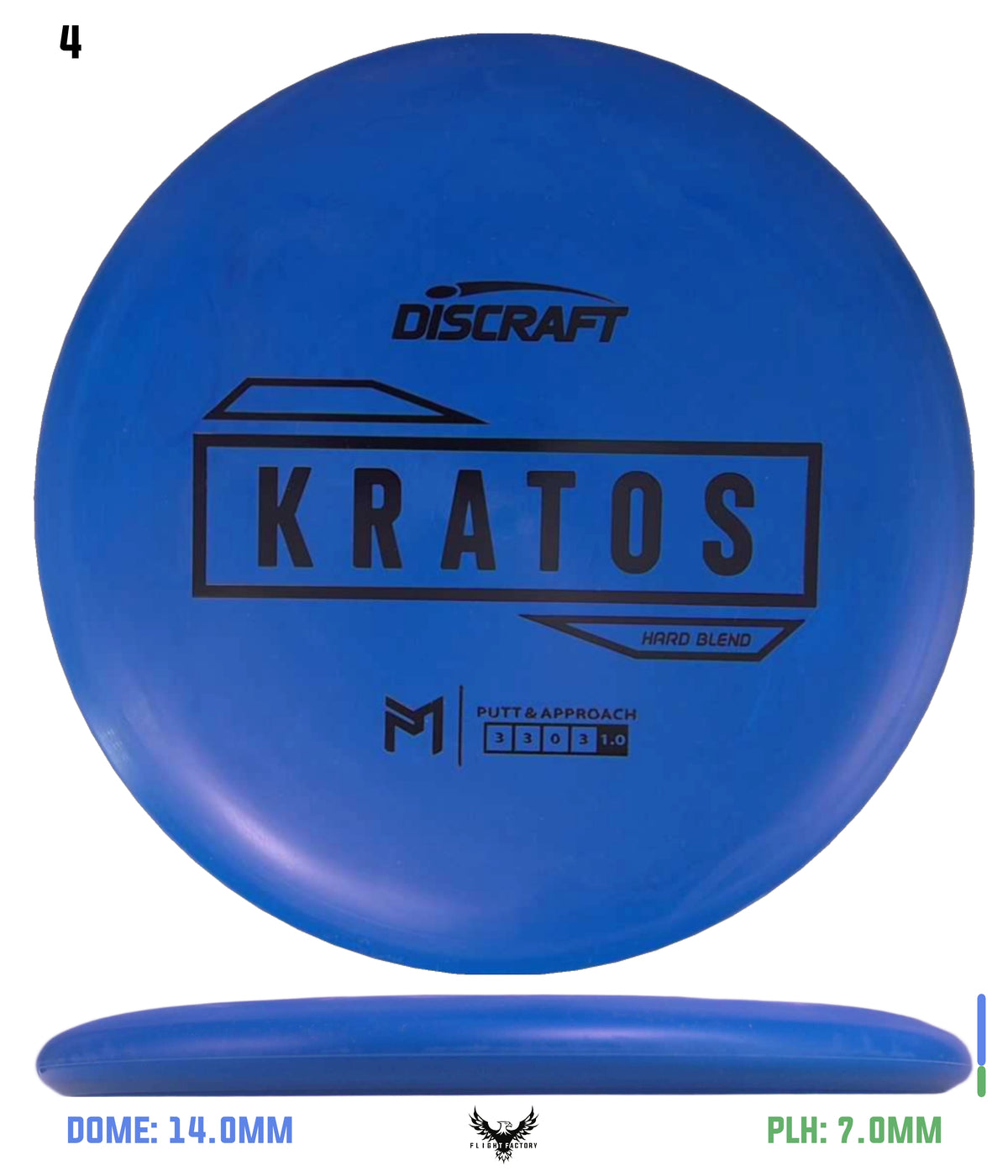 Discraft Paul McBeth Putter Line Kratos - Hard Blend