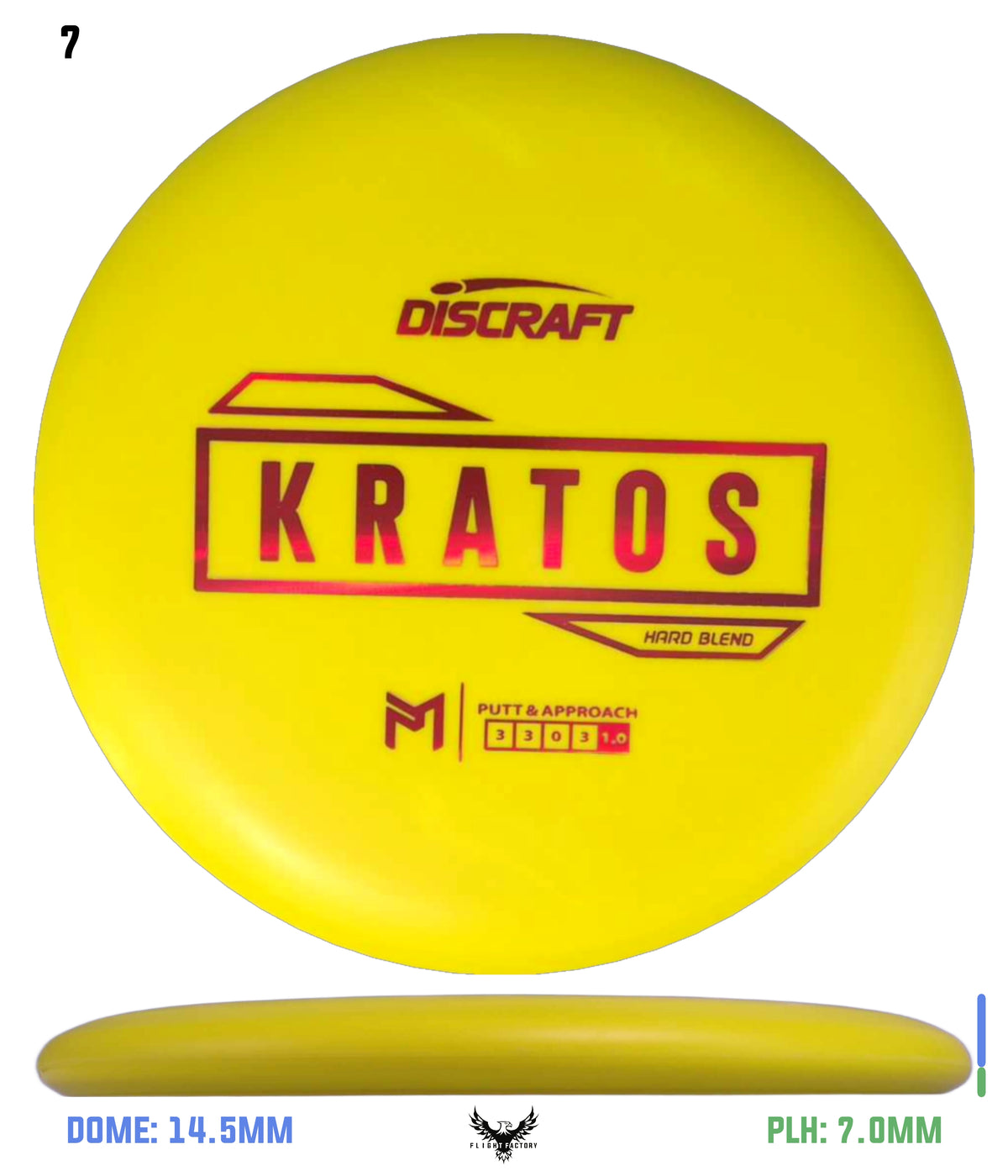 Discraft Paul McBeth Putter Line Kratos - Hard Blend