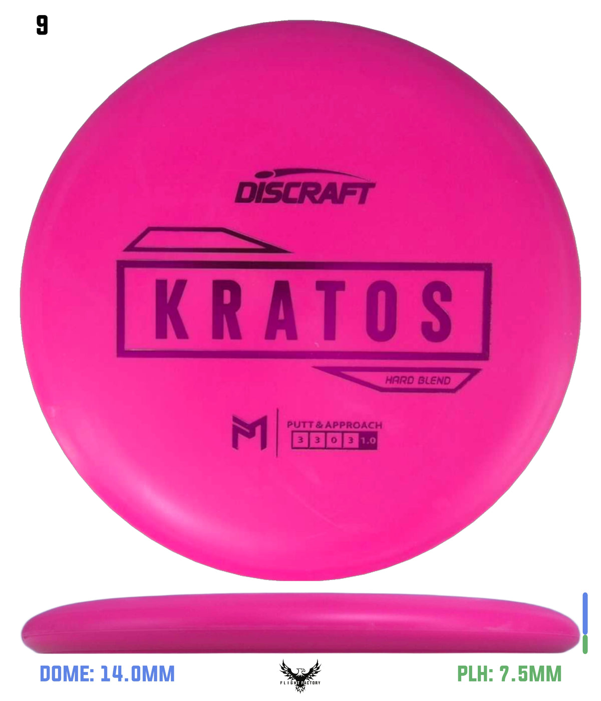 Discraft Paul McBeth Putter Line Kratos - Hard Blend