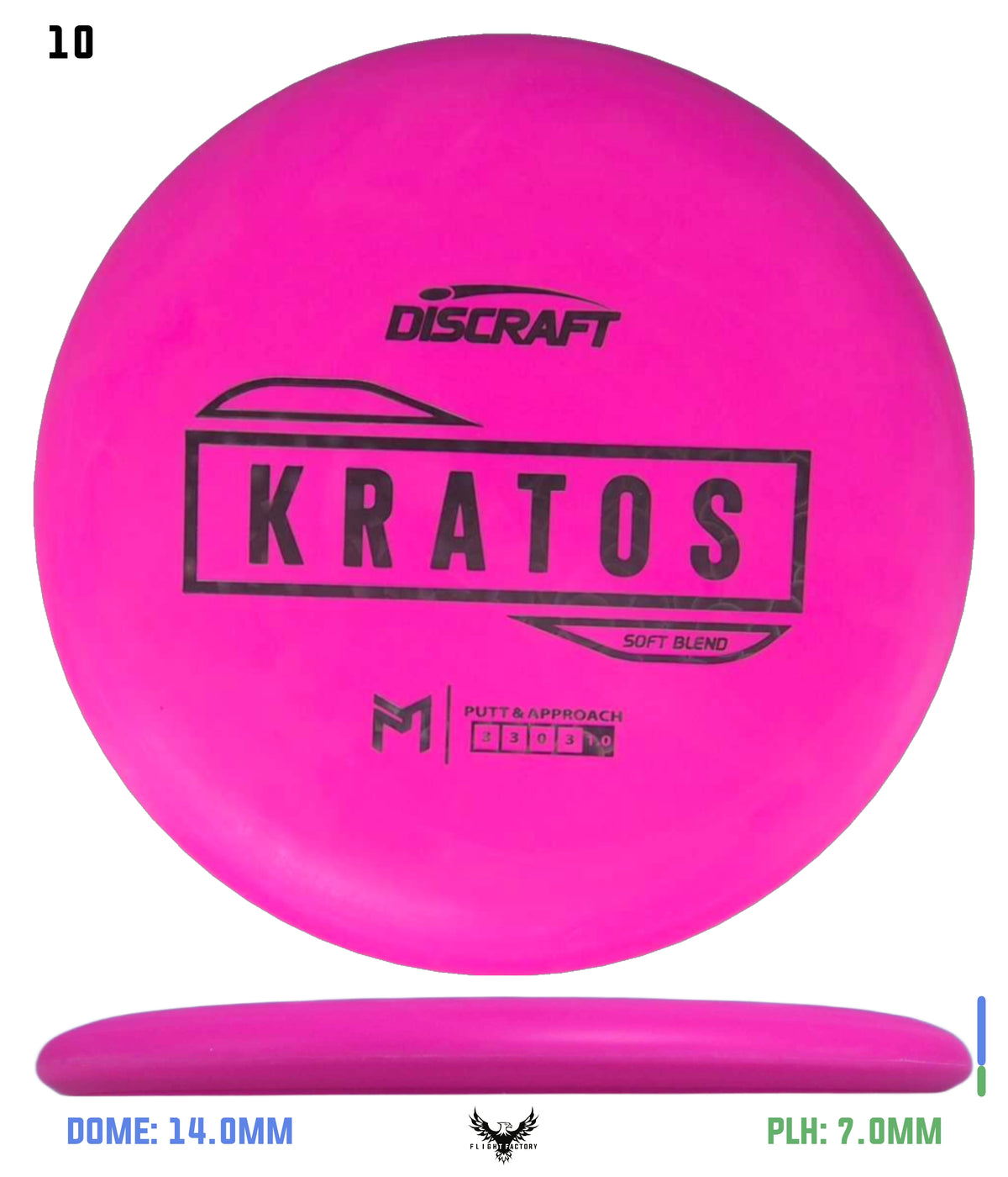 Discraft Paul McBeth Putter Line Kratos - Soft Blend