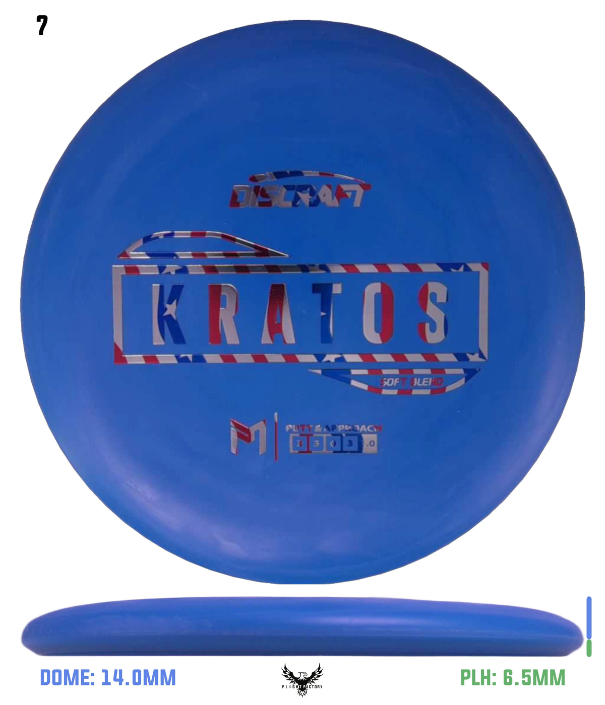 Discraft Paul McBeth Putter Line Kratos - Soft Blend