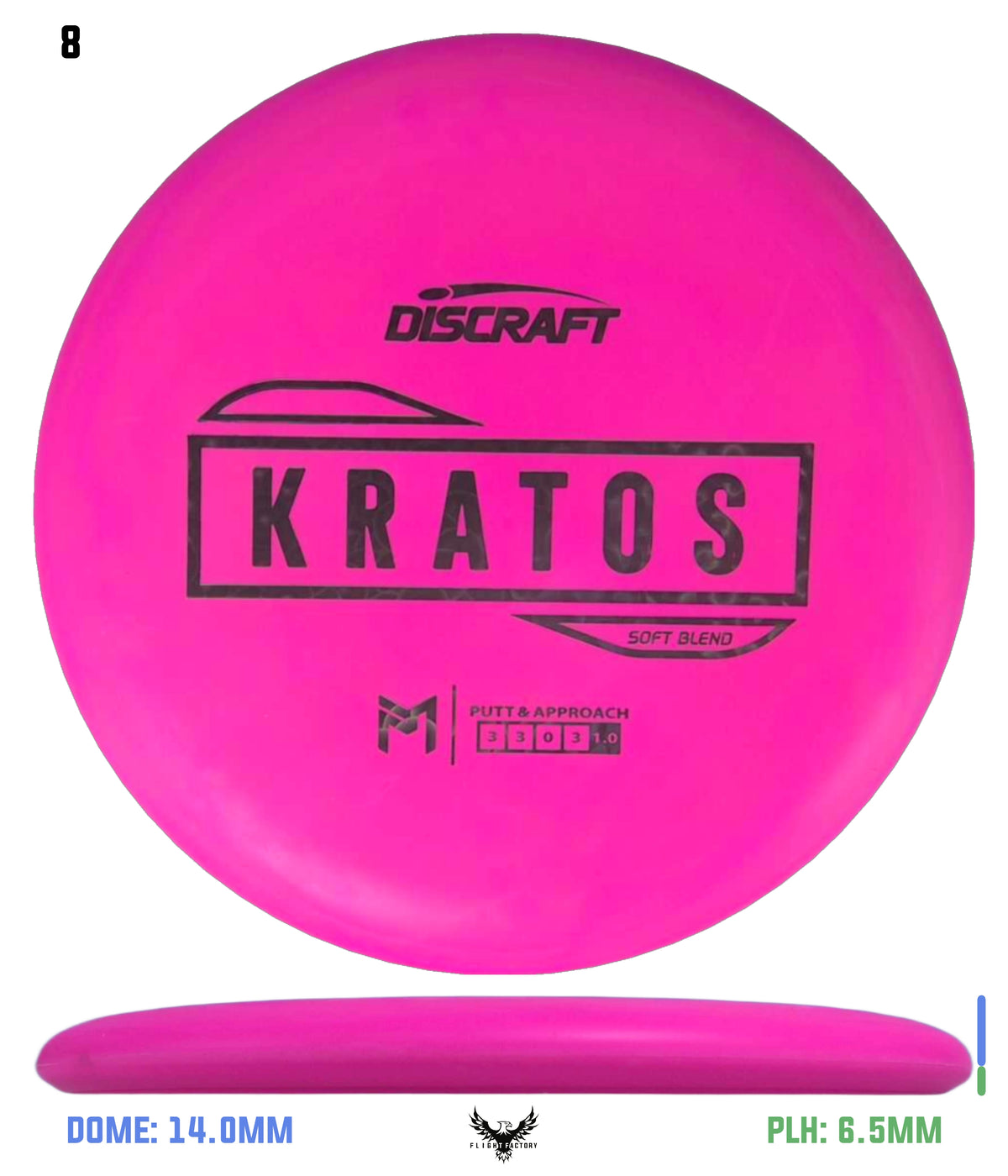 Discraft Paul McBeth Putter Line Kratos - Soft Blend