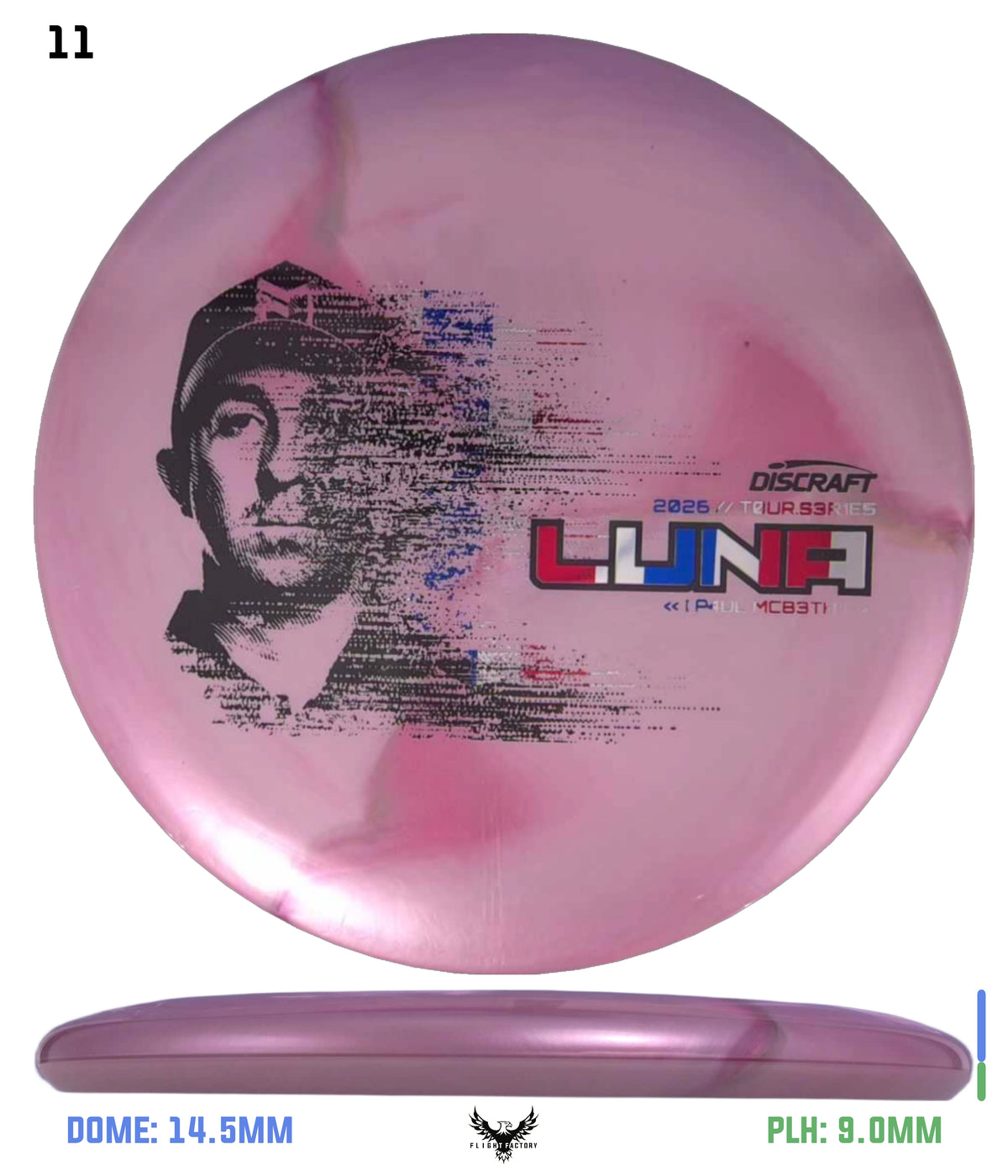 Discraft 2026 Tour Series Luna - Paul McBeth
