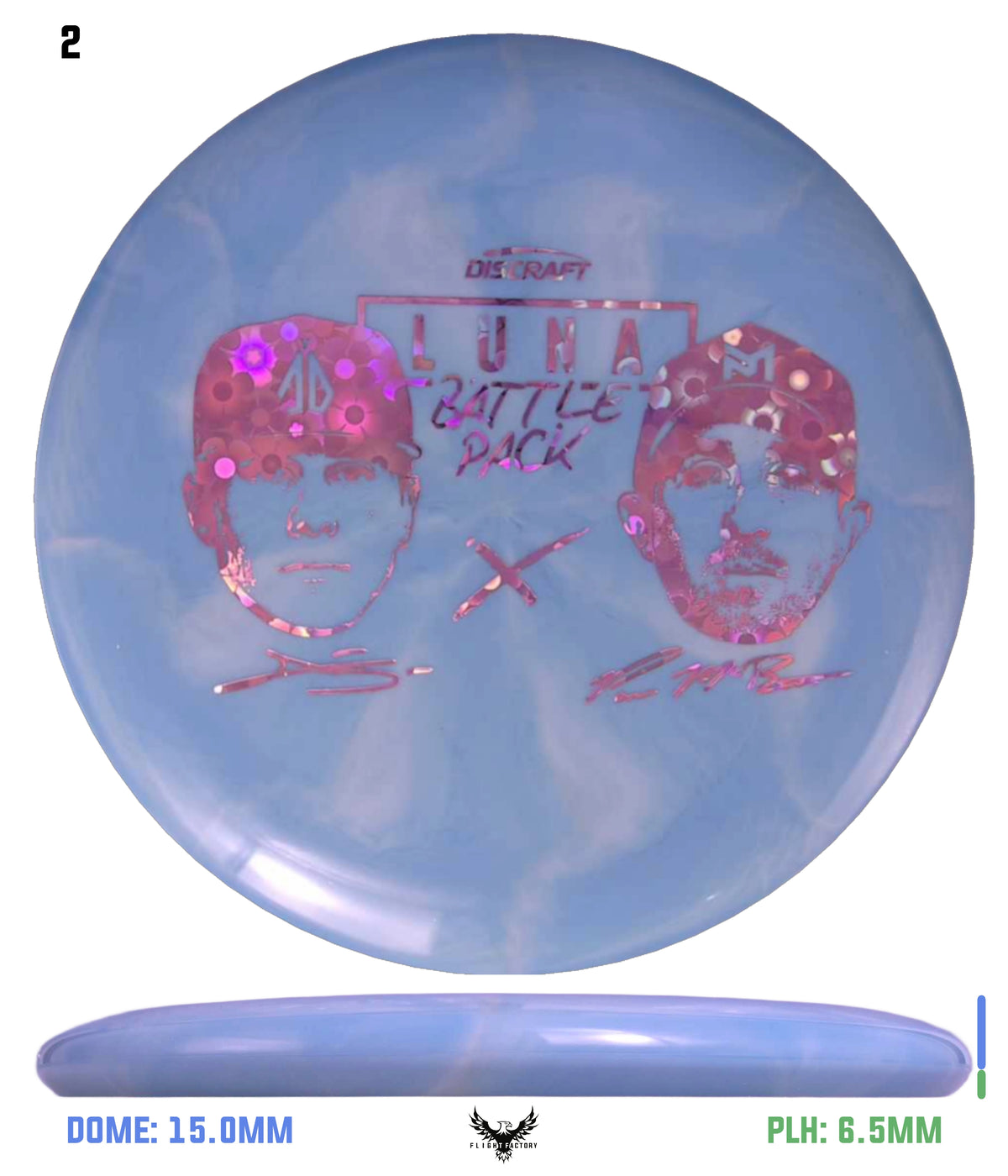 Discraft Luna in Assorted Plastics - Battle Pack 2025 Singles