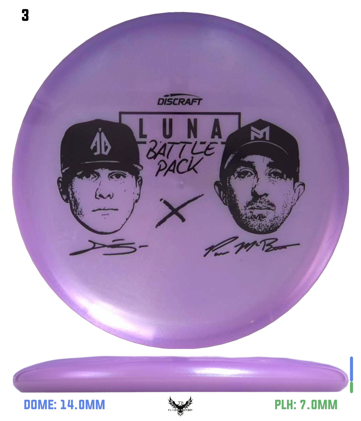 Discraft Luna in Assorted Plastics - Battle Pack 2025 Singles