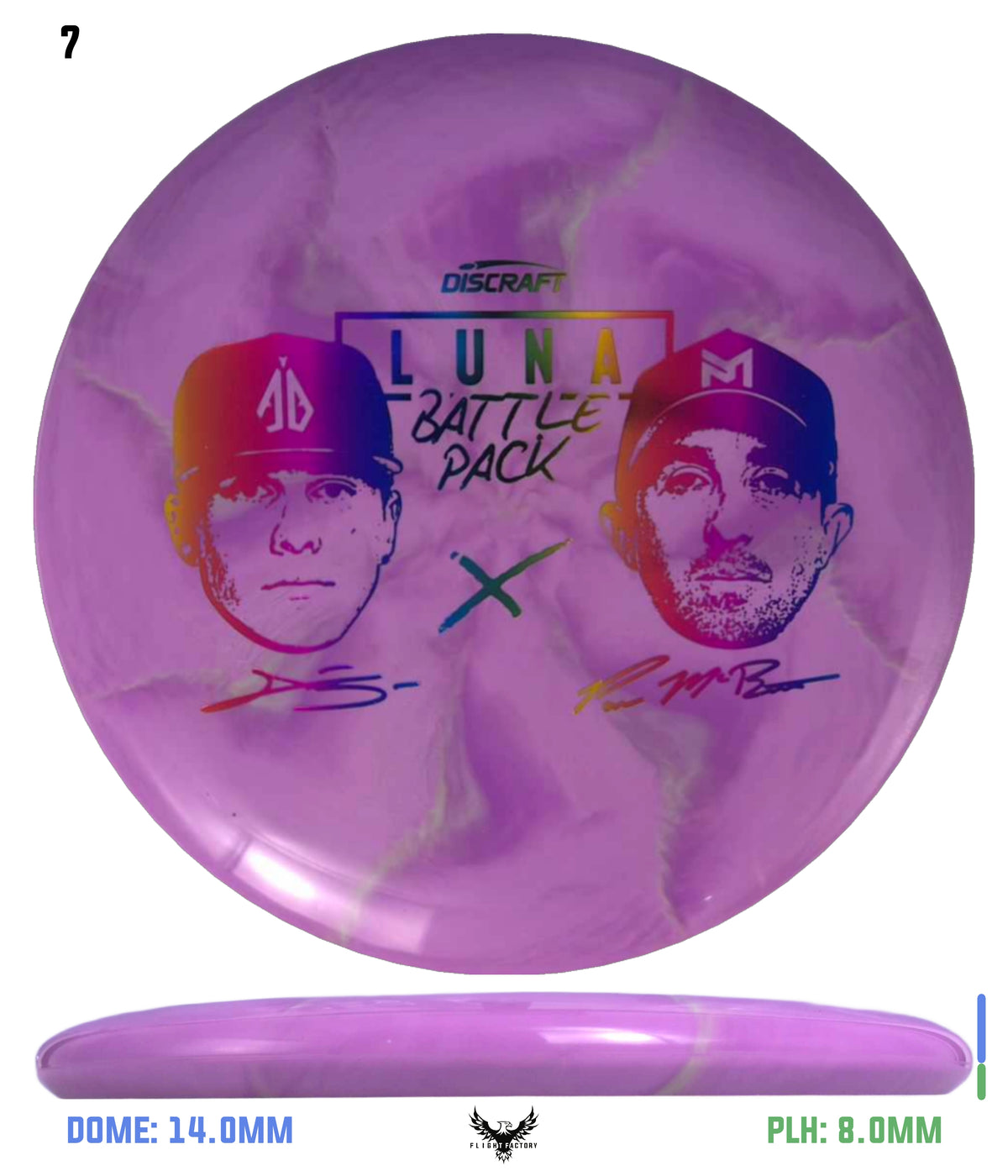 Discraft Luna in Assorted Plastics - Battle Pack 2025 Singles