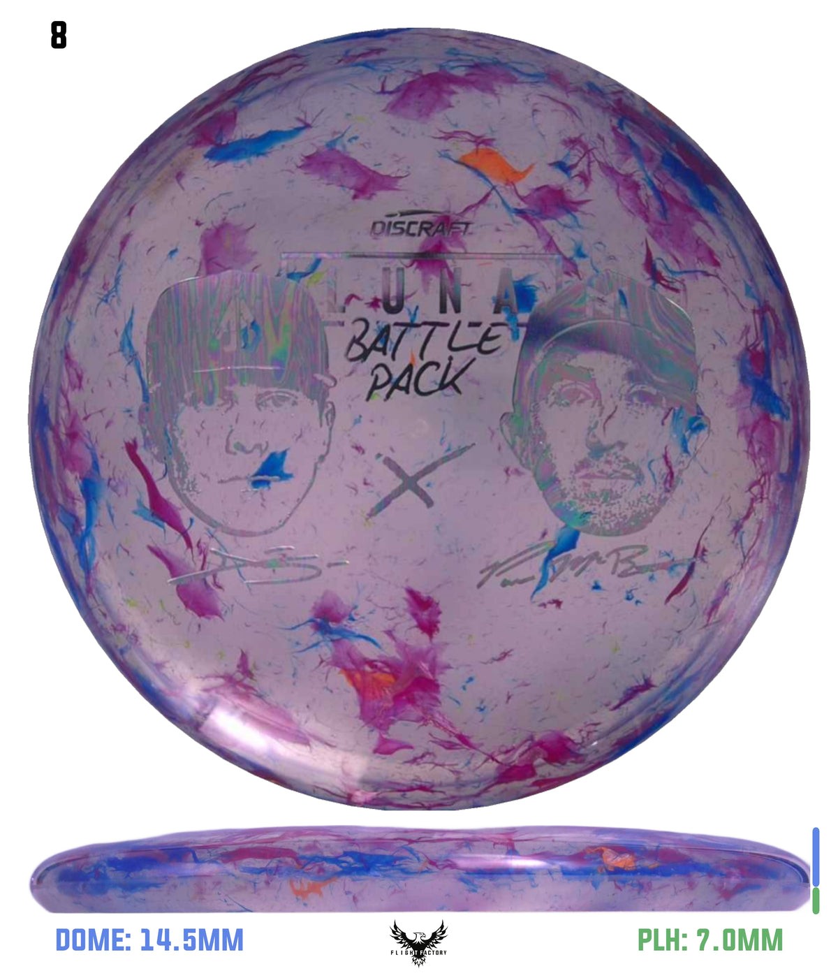 Discraft Luna in Assorted Plastics - Battle Pack 2025 Singles