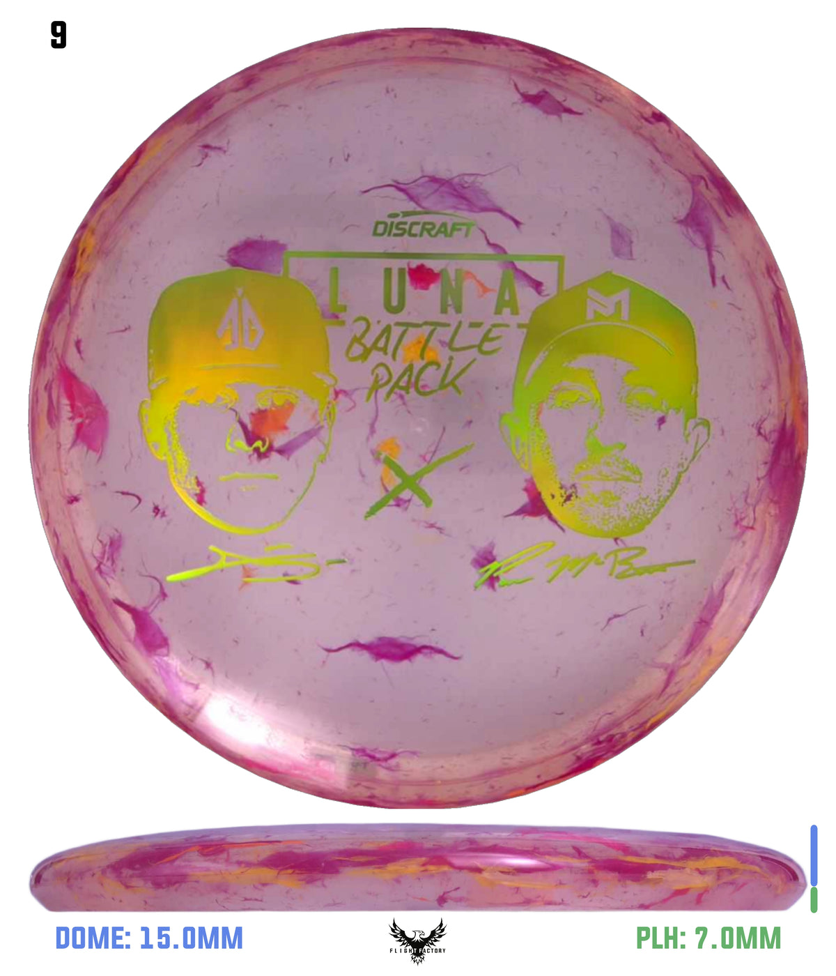 Discraft Luna in Assorted Plastics - Battle Pack 2025 Singles