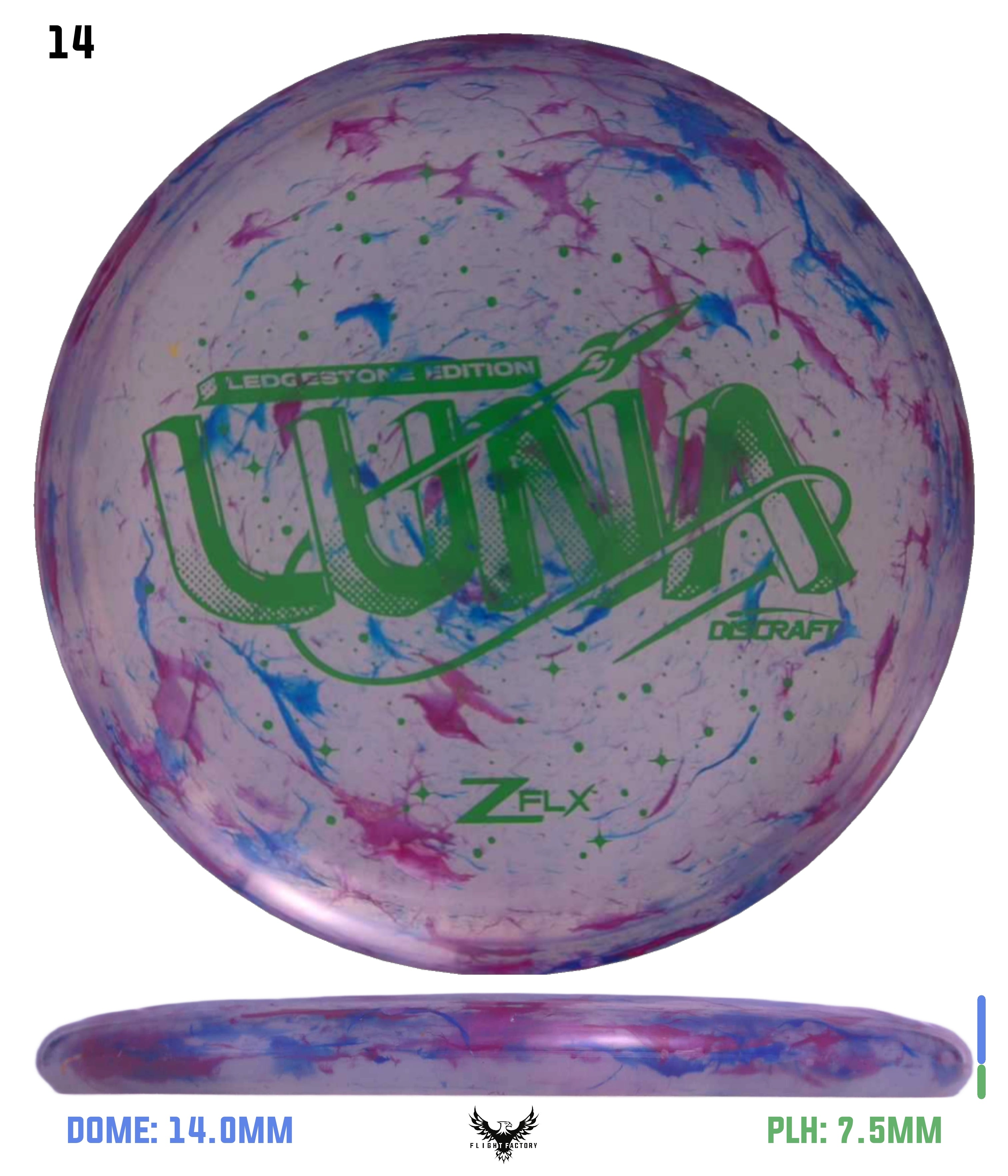 Discraft Jawbreaker Z FLX Luna - Ledgestone 2026 Preseason