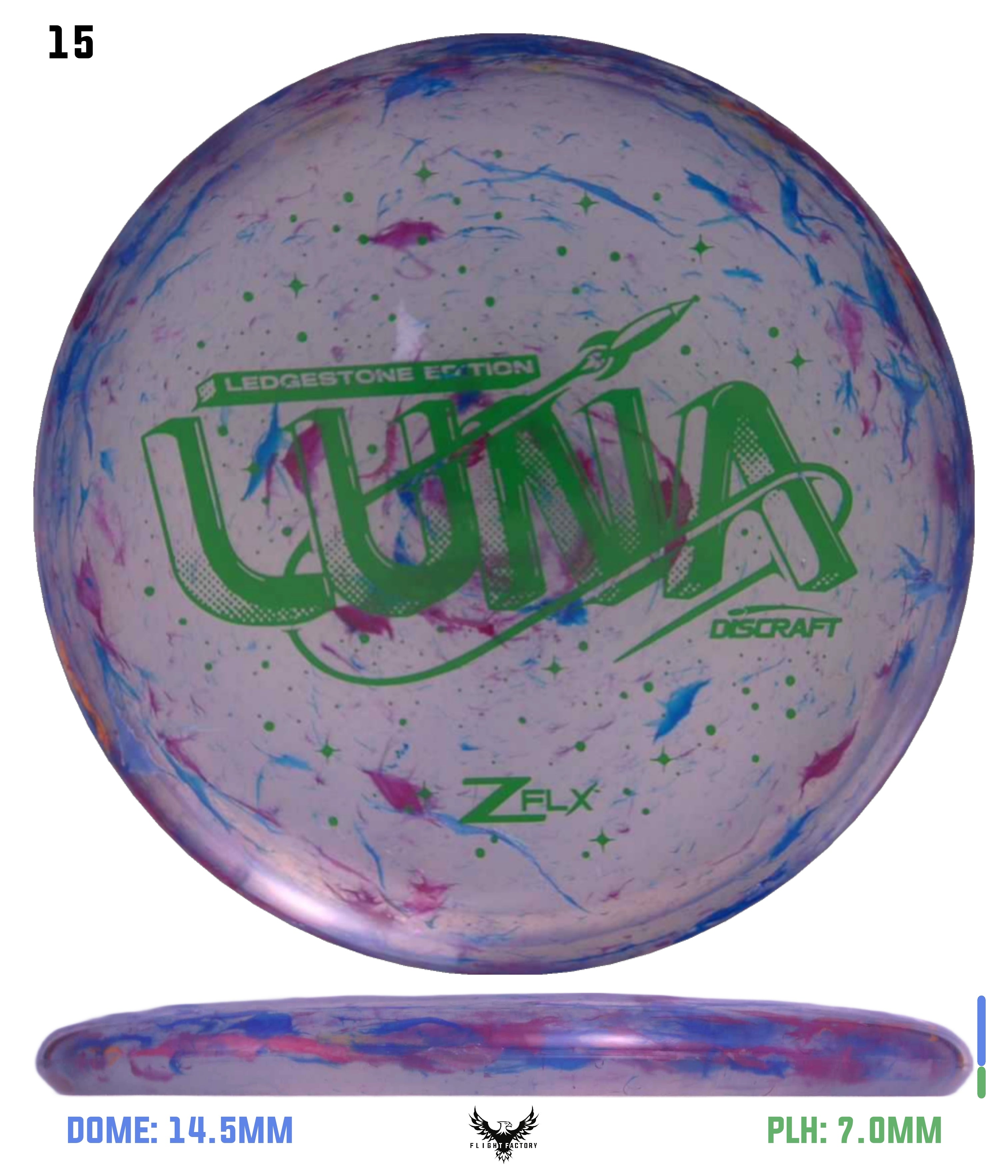 Discraft Jawbreaker Z FLX Luna - Ledgestone 2026 Preseason