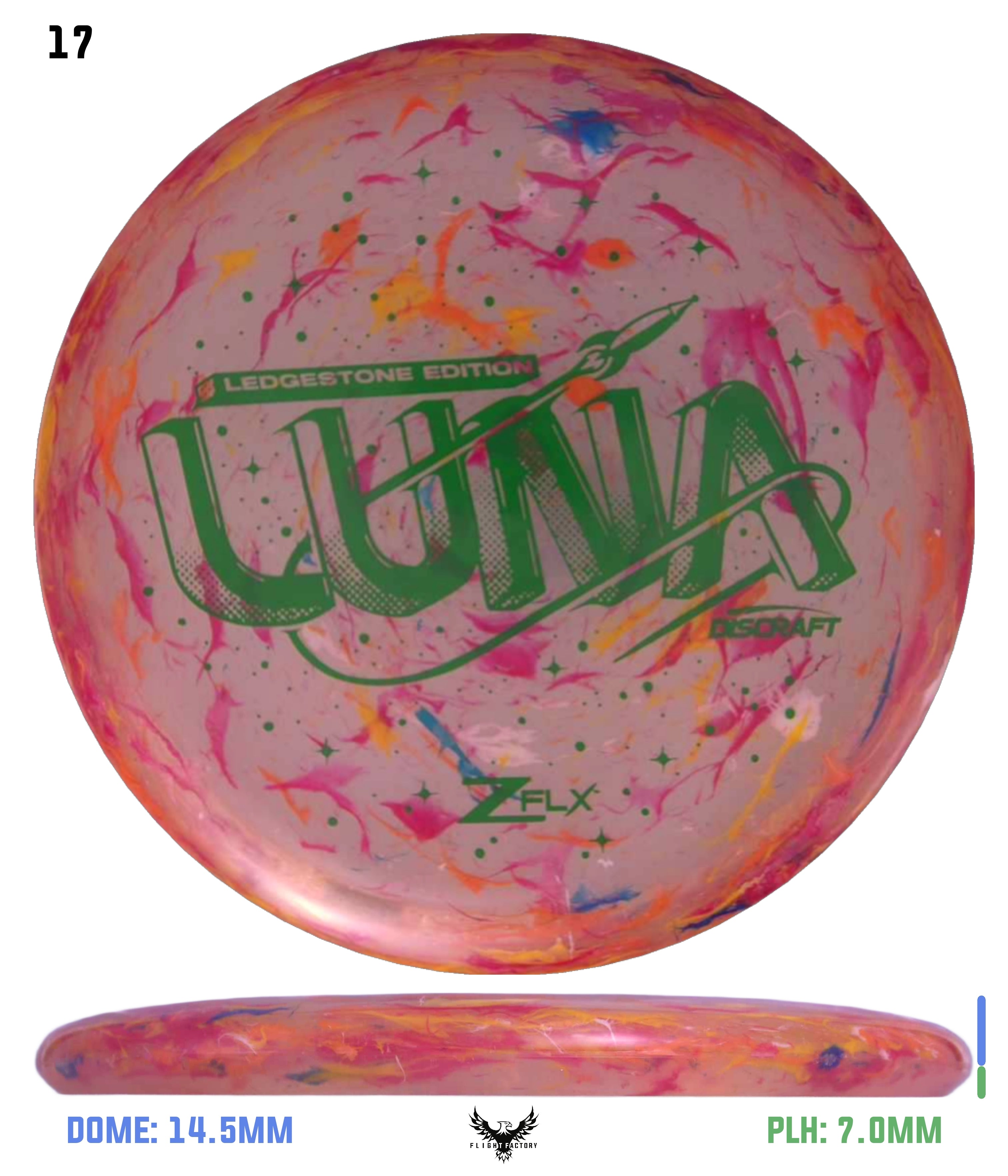 Discraft Jawbreaker Z FLX Luna - Ledgestone 2026 Preseason