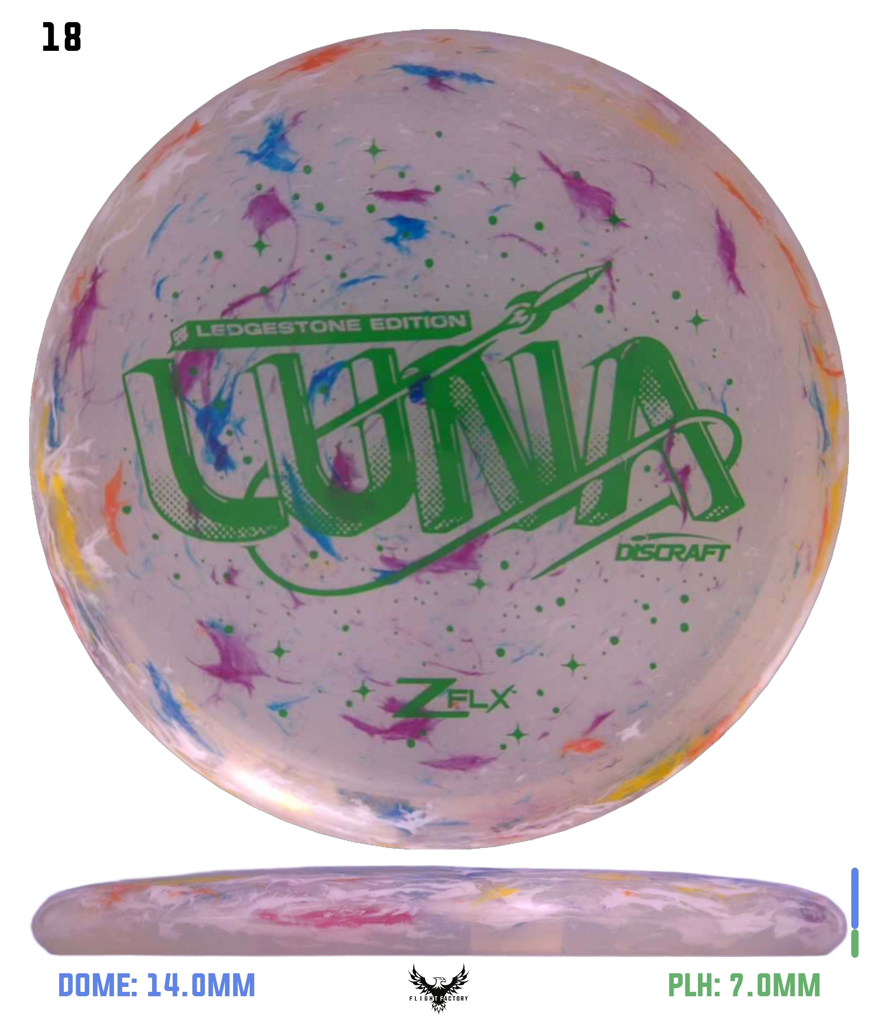 Discraft Jawbreaker Z FLX Luna - Ledgestone 2026 Preseason