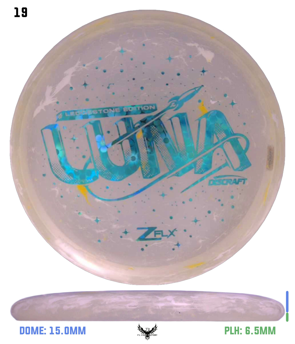 Discraft Jawbreaker Z FLX Luna - Ledgestone 2026 Preseason