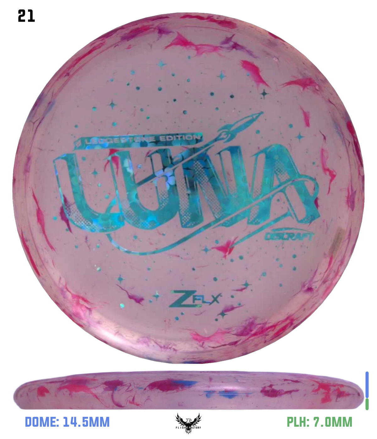 Discraft Jawbreaker Z FLX Luna - Ledgestone 2026 Preseason