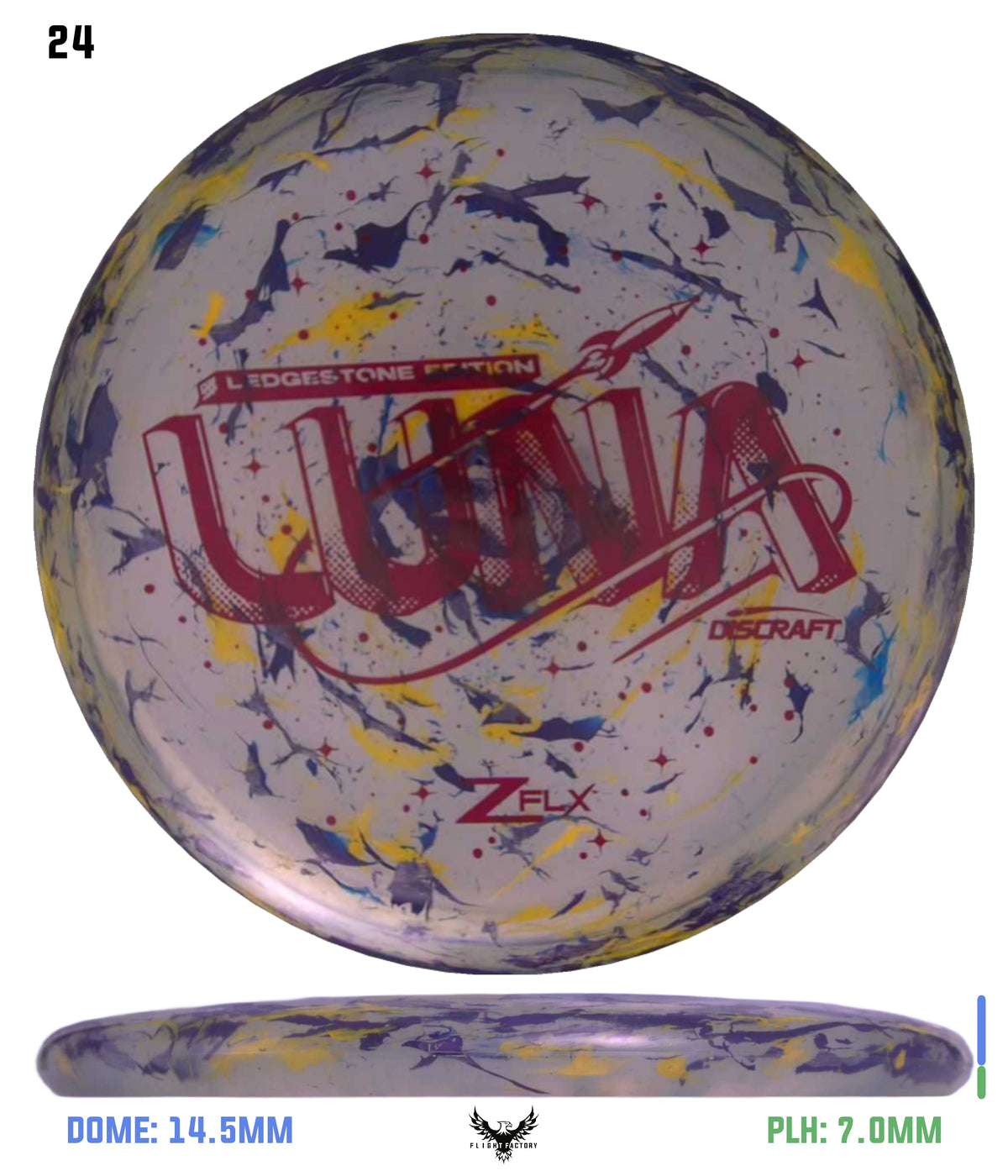 Discraft Jawbreaker Z FLX Luna - Ledgestone 2026 Preseason