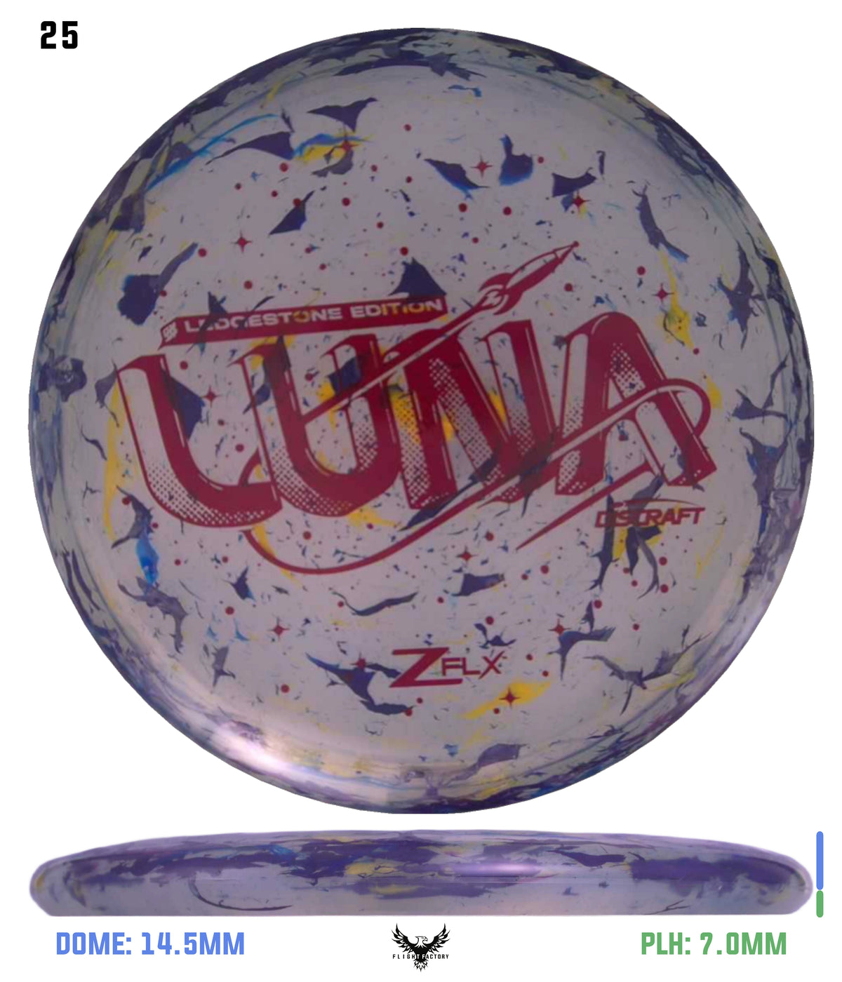 Discraft Jawbreaker Z FLX Luna - Ledgestone 2026 Preseason