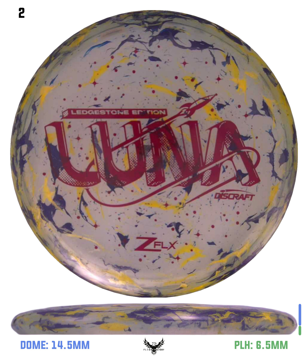 Discraft Jawbreaker Z FLX Luna - Ledgestone 2026 Preseason