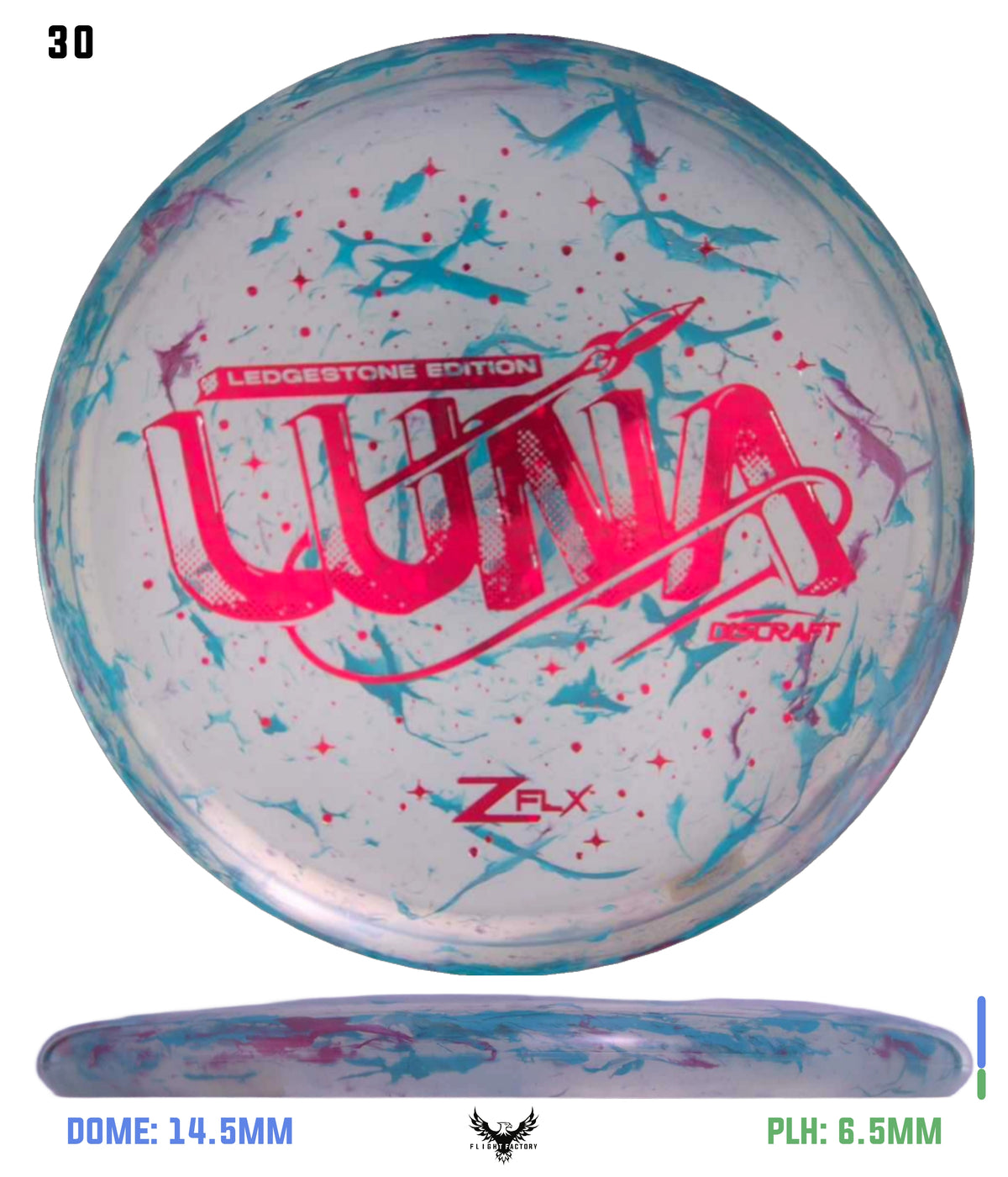Discraft Jawbreaker Z FLX Luna - Ledgestone 2026 Preseason