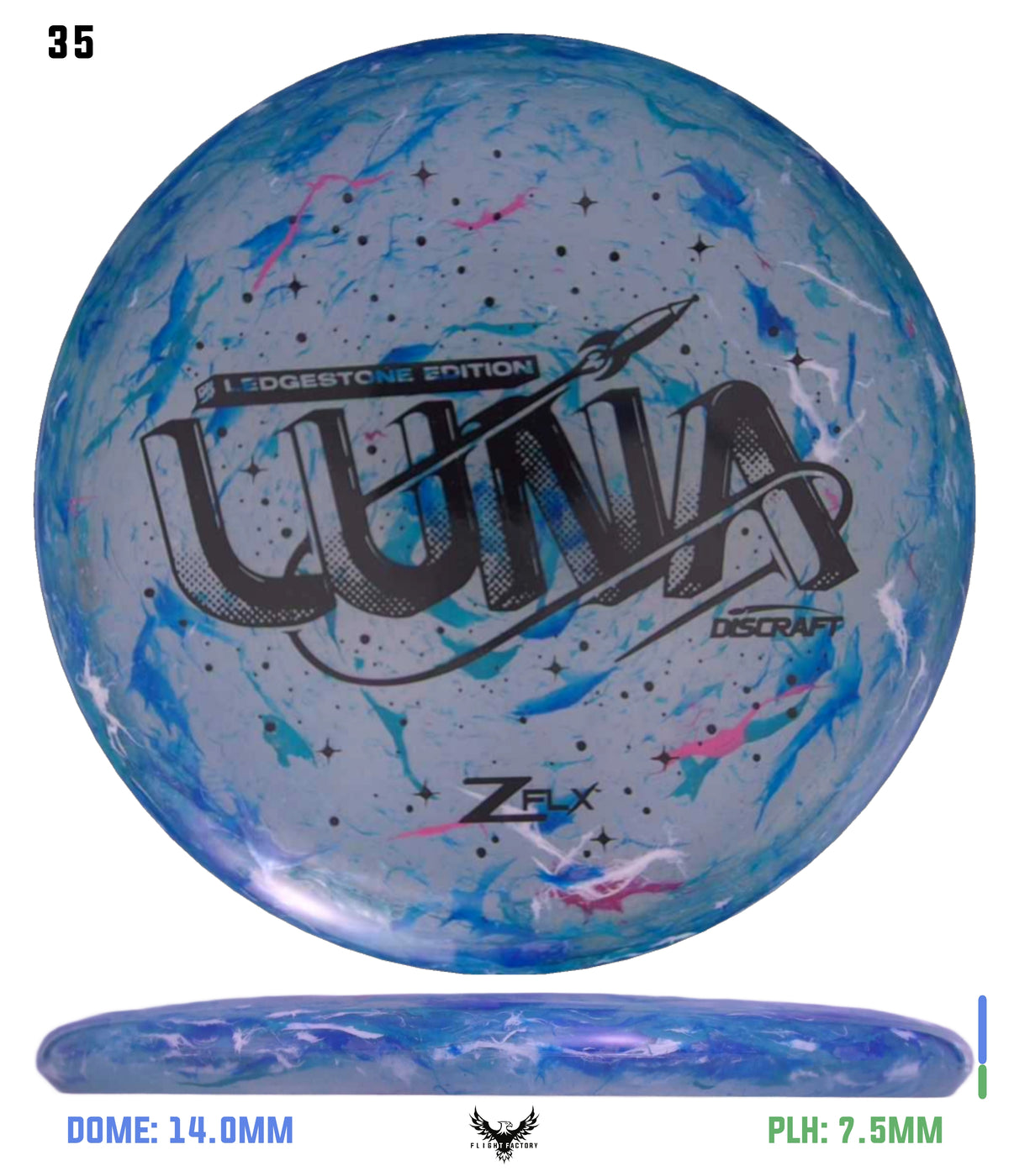 Discraft Jawbreaker Z FLX Luna - Ledgestone 2026 Preseason