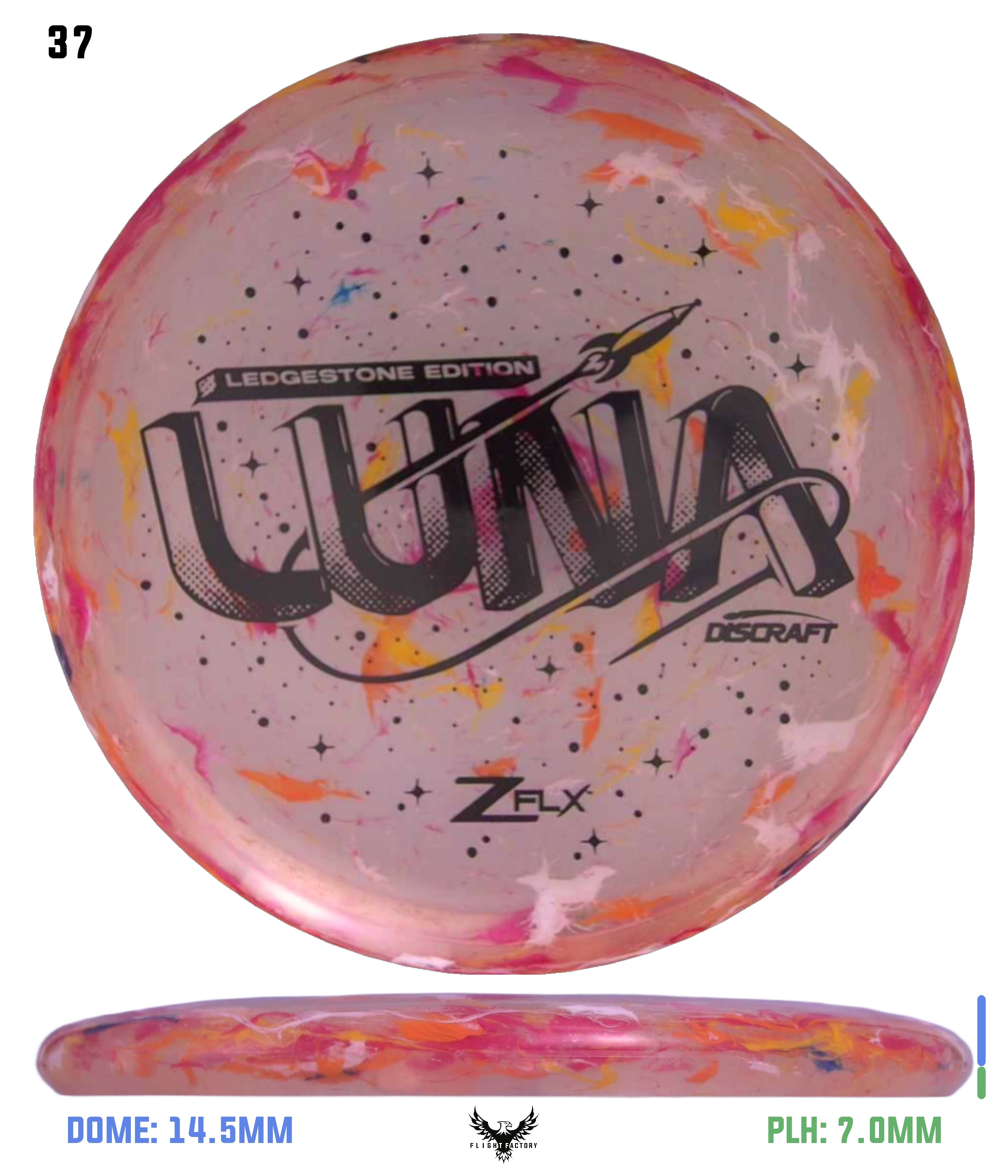 Discraft Jawbreaker Z FLX Luna - Ledgestone 2026 Preseason