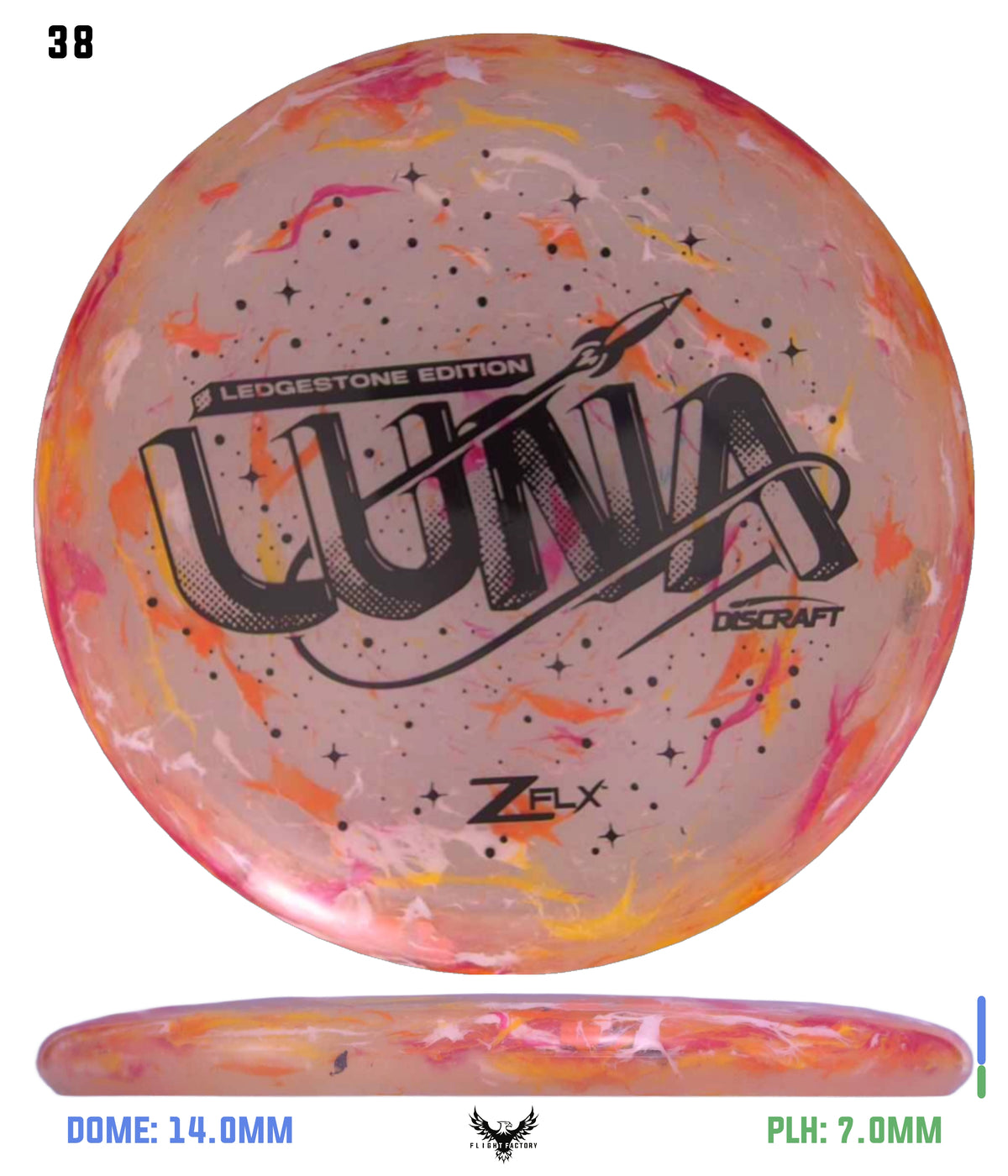 Discraft Jawbreaker Z FLX Luna - Ledgestone 2026 Preseason