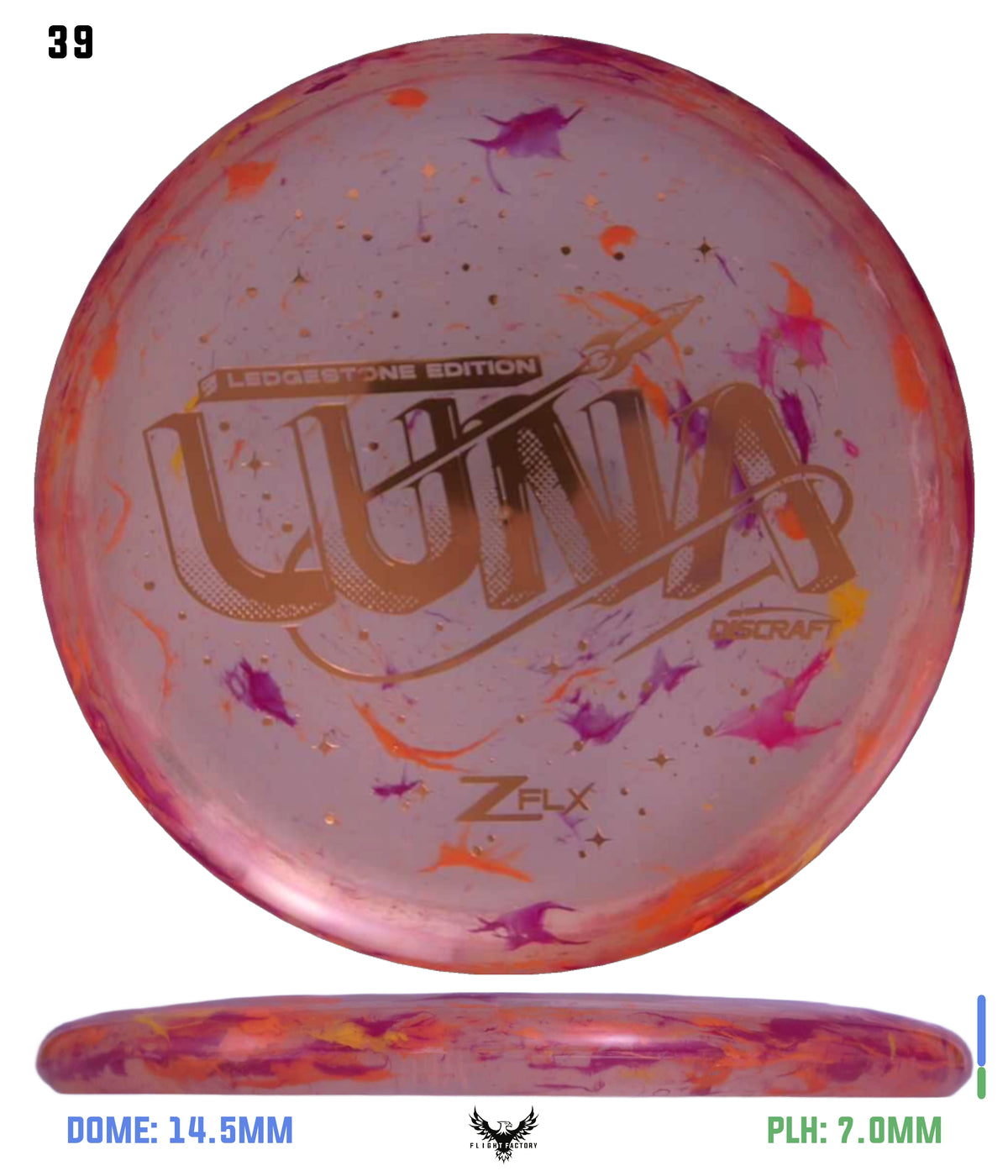 Discraft Jawbreaker Z FLX Luna - Ledgestone 2026 Preseason