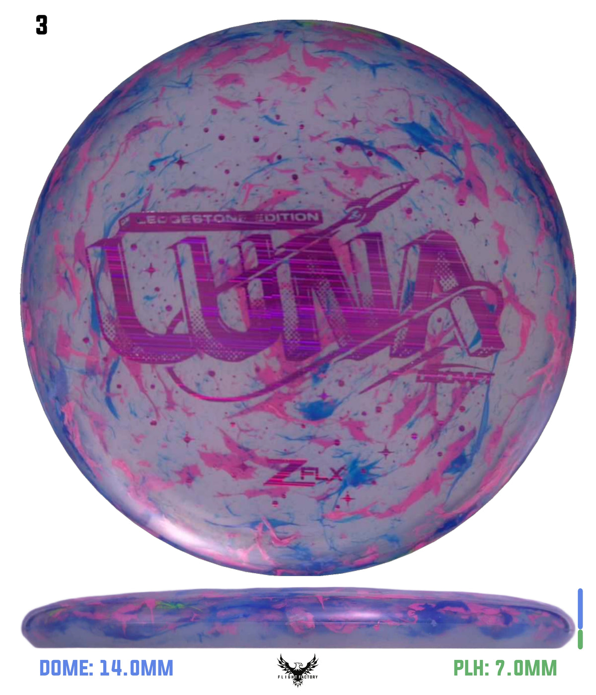 Discraft Jawbreaker Z FLX Luna - Ledgestone 2026 Preseason
