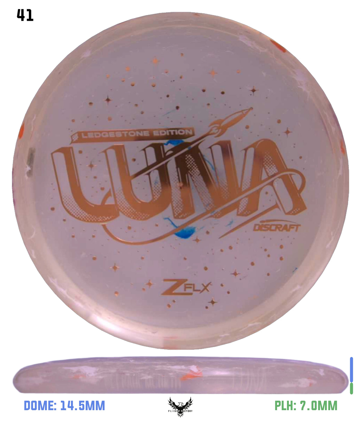 Discraft Jawbreaker Z FLX Luna - Ledgestone 2026 Preseason