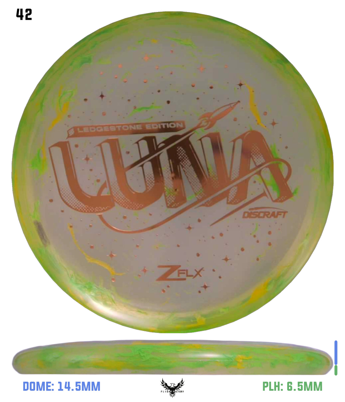 Discraft Jawbreaker Z FLX Luna - Ledgestone 2026 Preseason