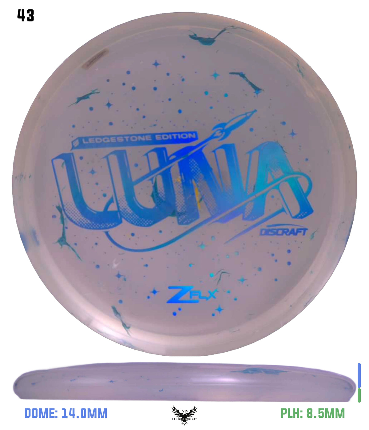 Discraft Jawbreaker Z FLX Luna - Ledgestone 2026 Preseason