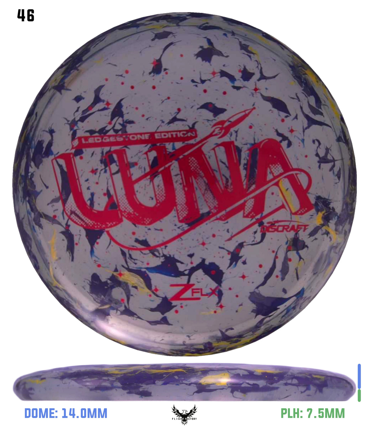 Discraft Jawbreaker Z FLX Luna - Ledgestone 2026 Preseason
