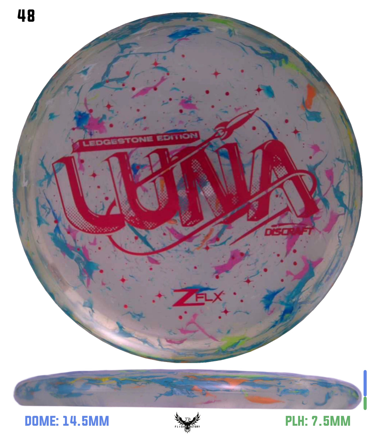 Discraft Jawbreaker Z FLX Luna - Ledgestone 2026 Preseason
