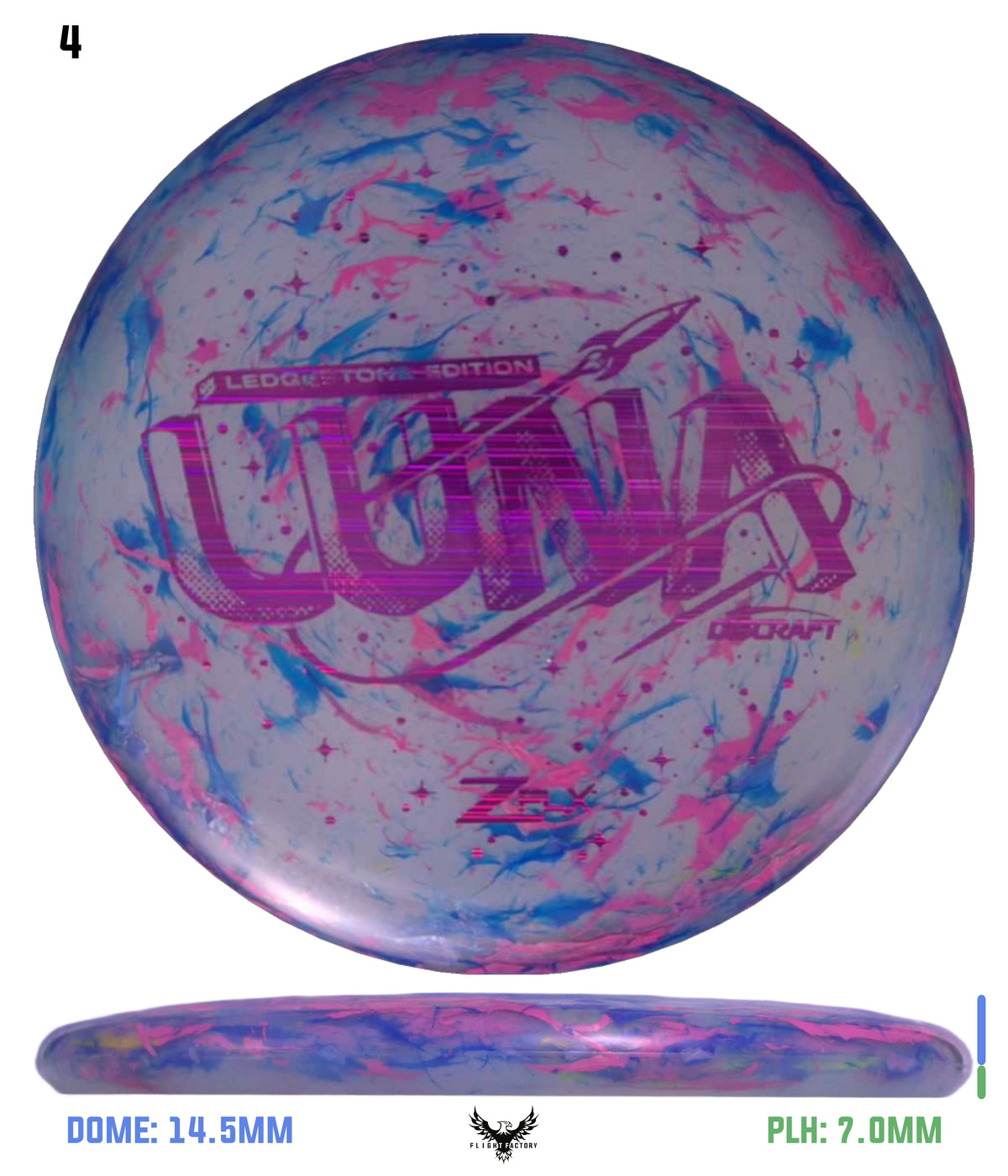 Discraft Jawbreaker Z FLX Luna - Ledgestone 2026 Preseason