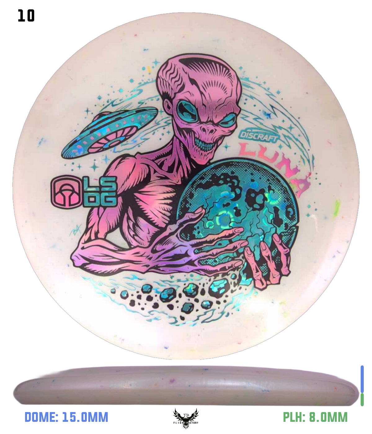 Discraft Colorshift Jawbreaker Z FLX Luna - Ledgestone 2026 Season 2