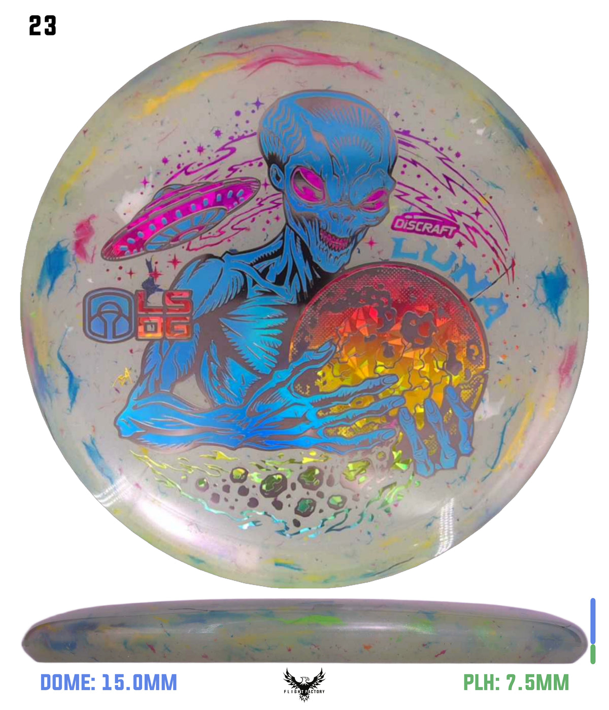Discraft Colorshift Jawbreaker Z FLX Luna - Ledgestone 2026 Season 2