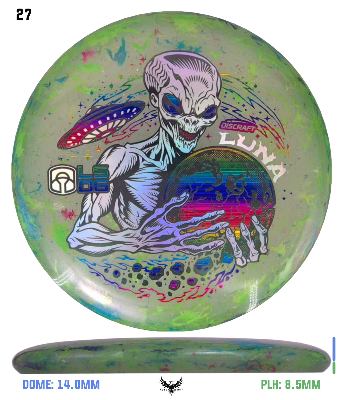 Discraft Colorshift Jawbreaker Z FLX Luna - Ledgestone 2026 Season 2