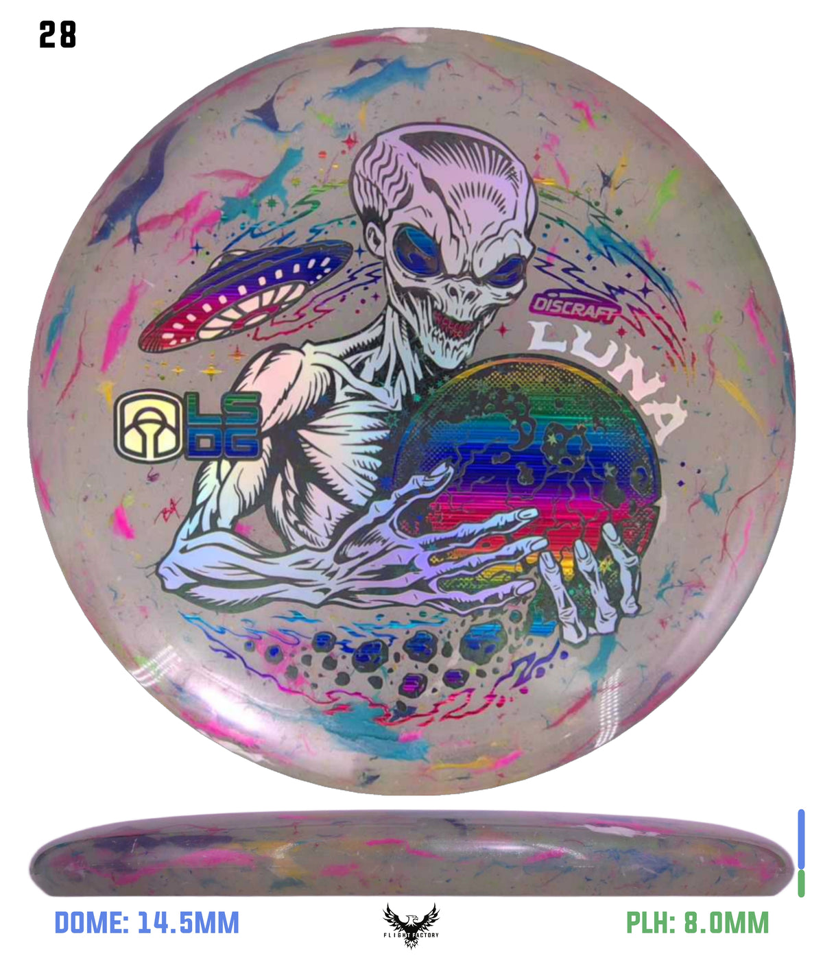 Discraft Colorshift Jawbreaker Z FLX Luna - Ledgestone 2026 Season
