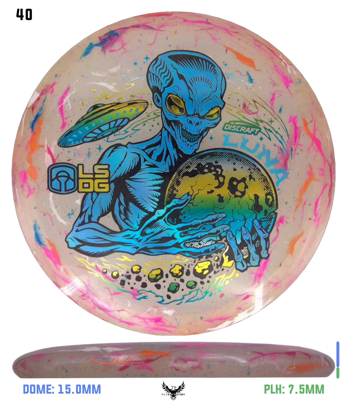 Discraft Colorshift Jawbreaker Z FLX Luna - Ledgestone 2026 Season 2