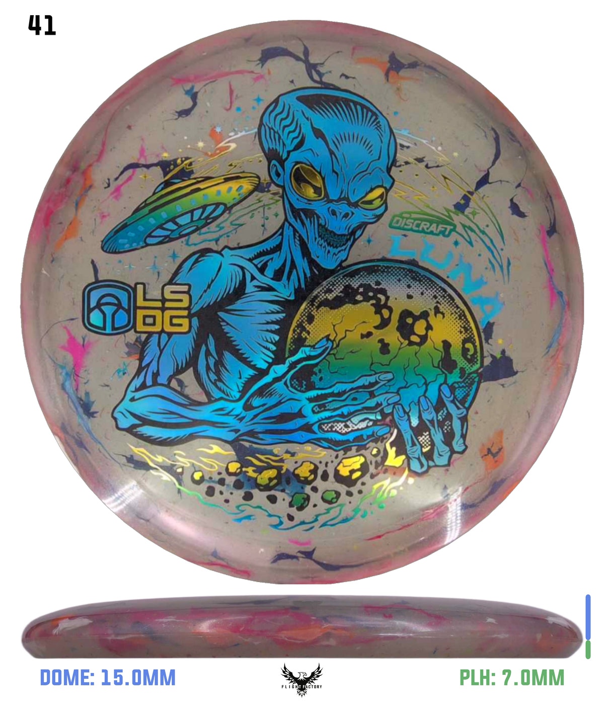 Discraft Colorshift Jawbreaker Z FLX Luna - Ledgestone 2026 Season 2